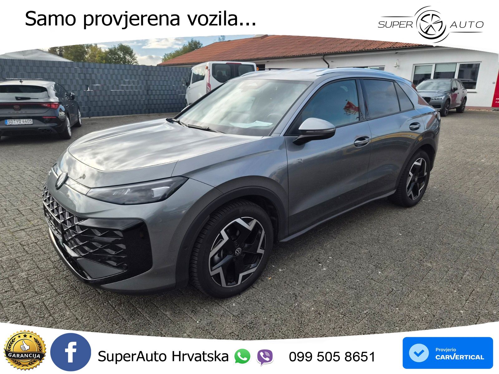 Volkswagen T-Roc 1.5 eTSI (150 KS)  DSG R-Line LED+GR SJED+ACC