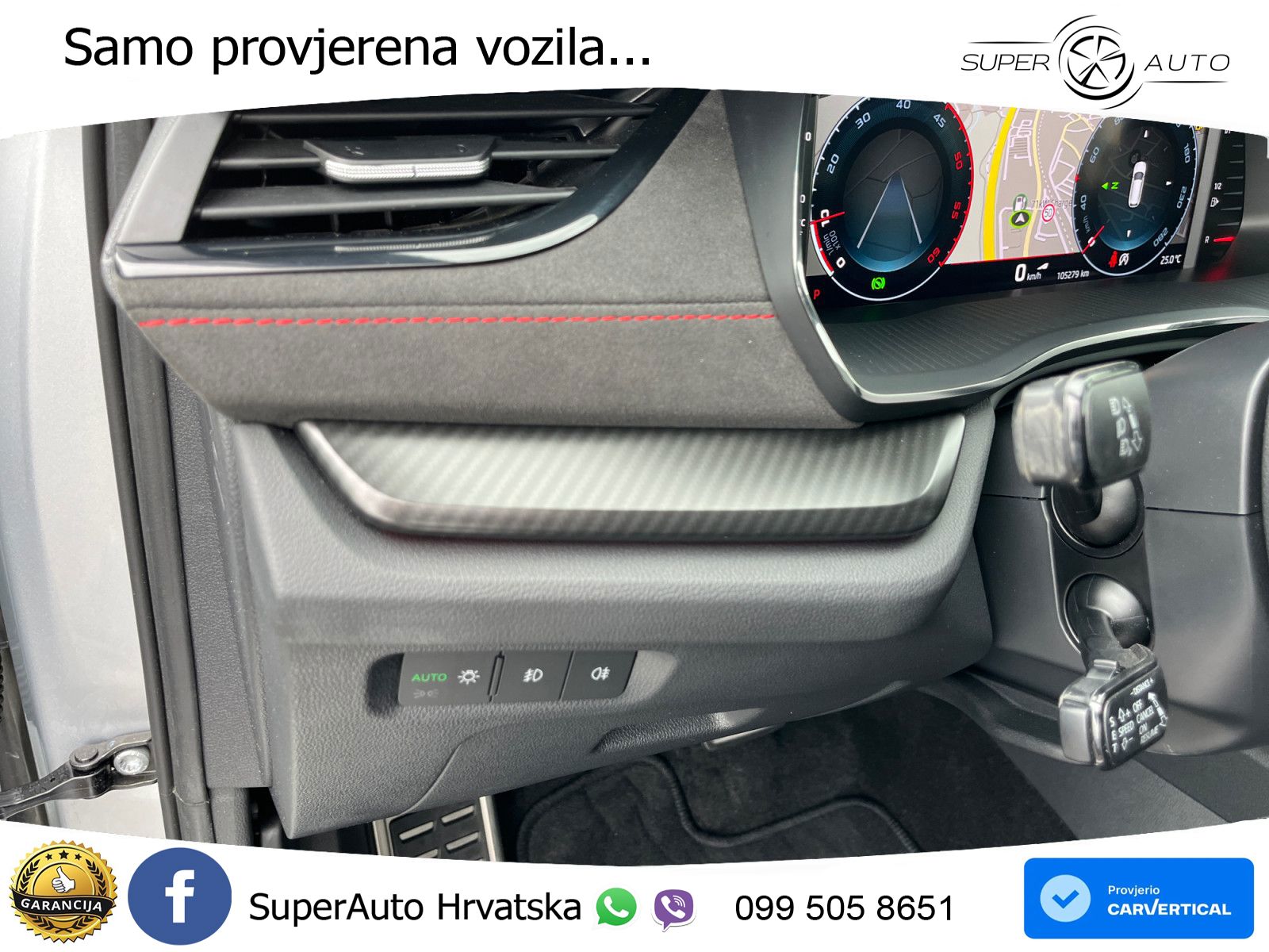 Škoda Octavia Combi RS 2.0 TDI (200 KS) 4x4 DSG LED+GR SJED+ACC