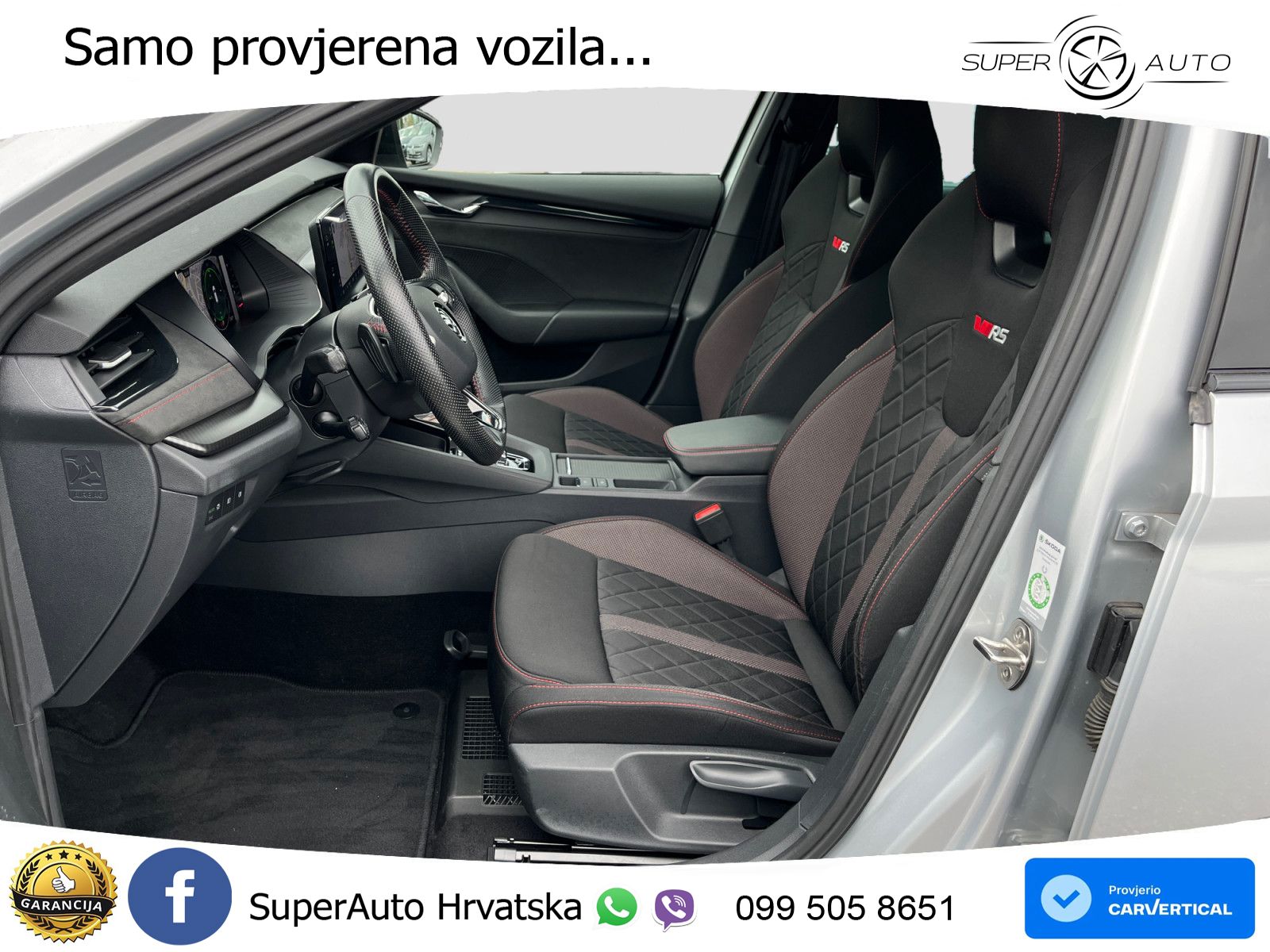 Škoda Octavia Combi RS 2.0 TDI (200 KS) 4x4 DSG LED+GR SJED+ACC