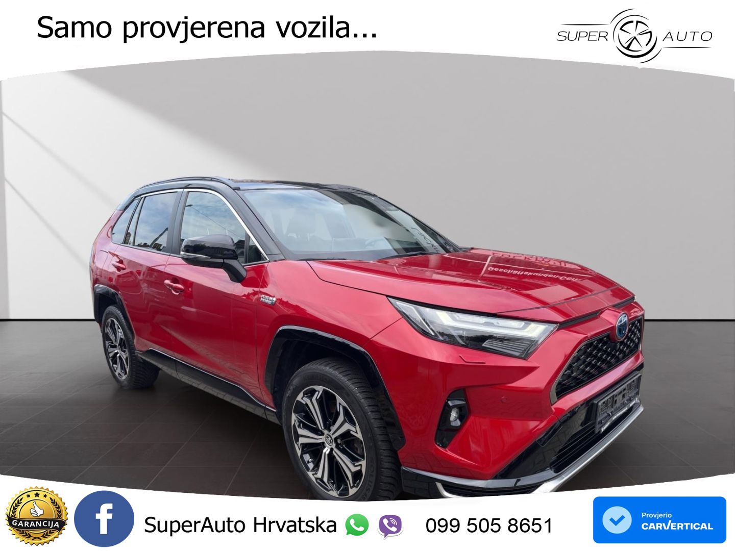 Toyota RAV4 2.5 D-4S (306 KS) Hybrid AWD-i e-CVT Style LED+GR SJED+ACC