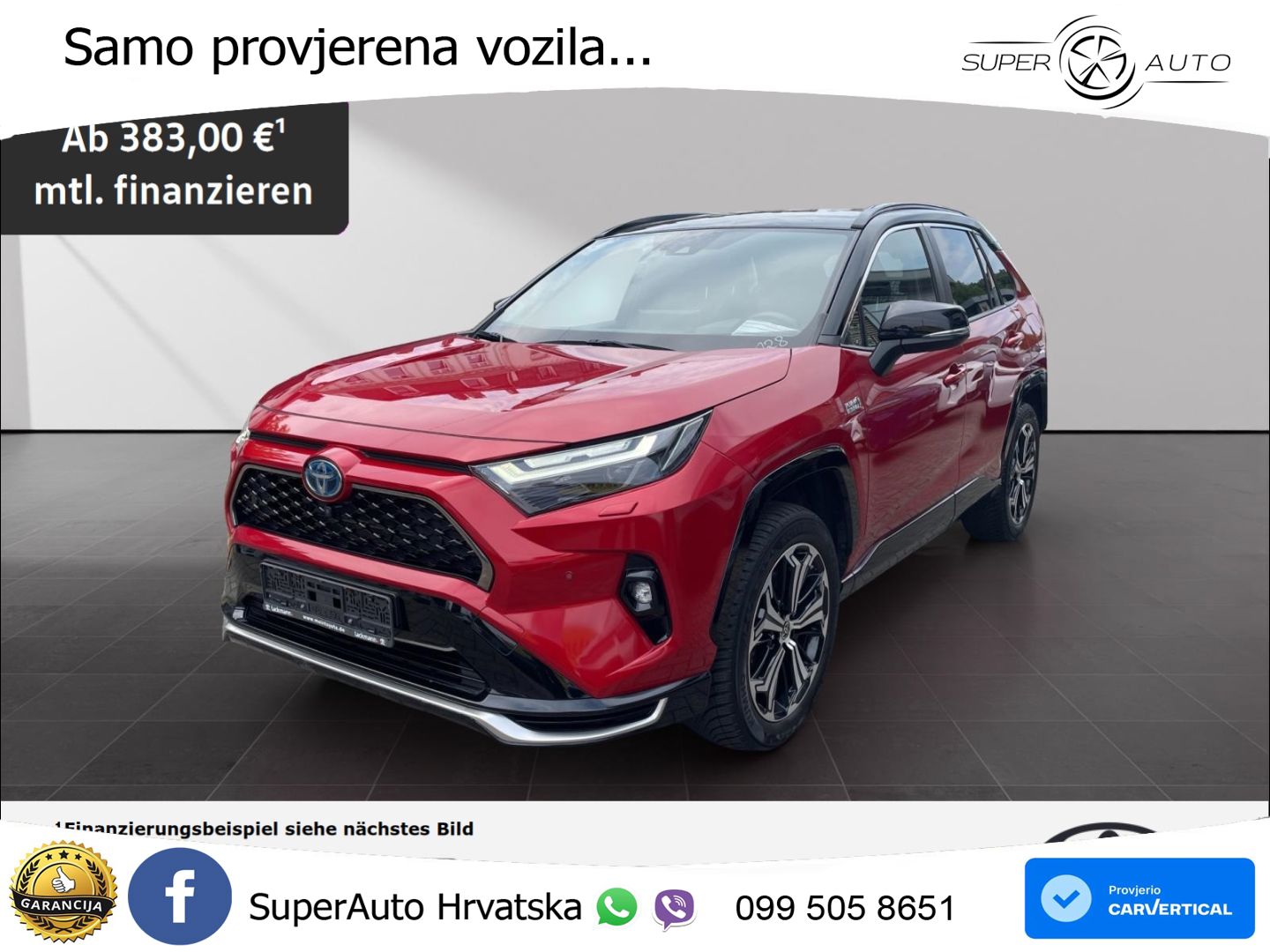 Toyota RAV4 2.5 D-4S (306 KS) Hybrid AWD-i e-CVT Style LED+GR SJED+ACC