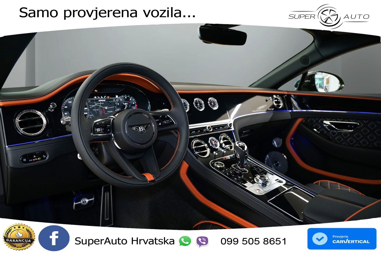 Bentley Continental GT III Speed 6.0 TSI W12 (659 KS) AWD DCT LED+GR SJED+ACC