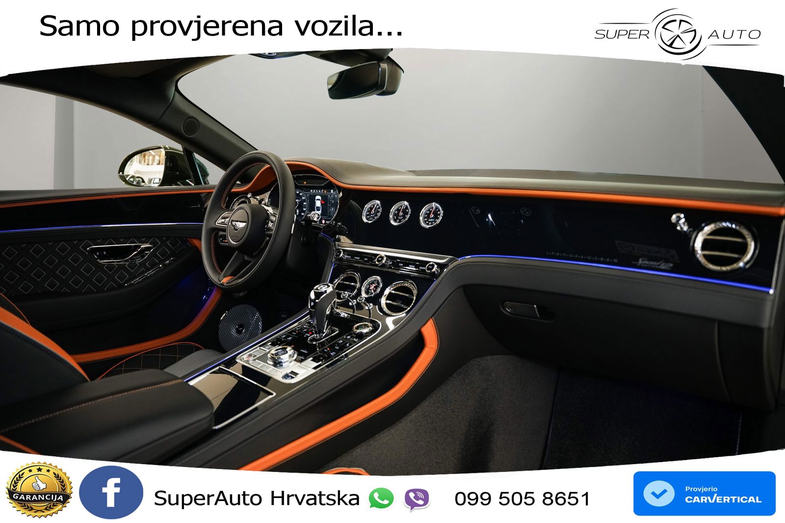 Bentley Continental GT III Speed 6.0 TSI W12 (659 KS) AWD DCT LED+GR SJED+ACC