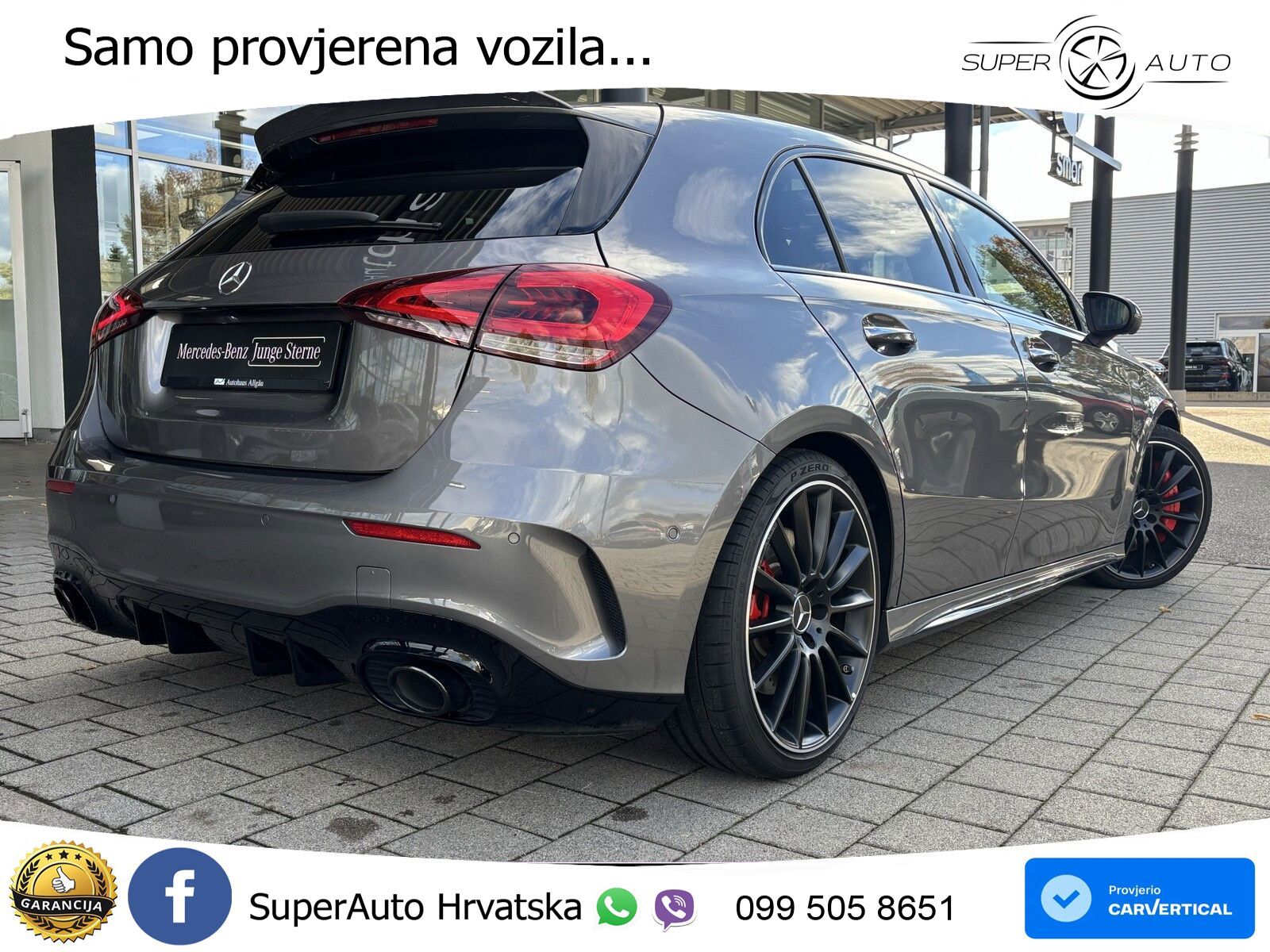 Mercedes-Benz AMG A 35 4MATIC AMG SPEEDSHIFT DCT ACC+HEAD+GR SJED+360+PANO