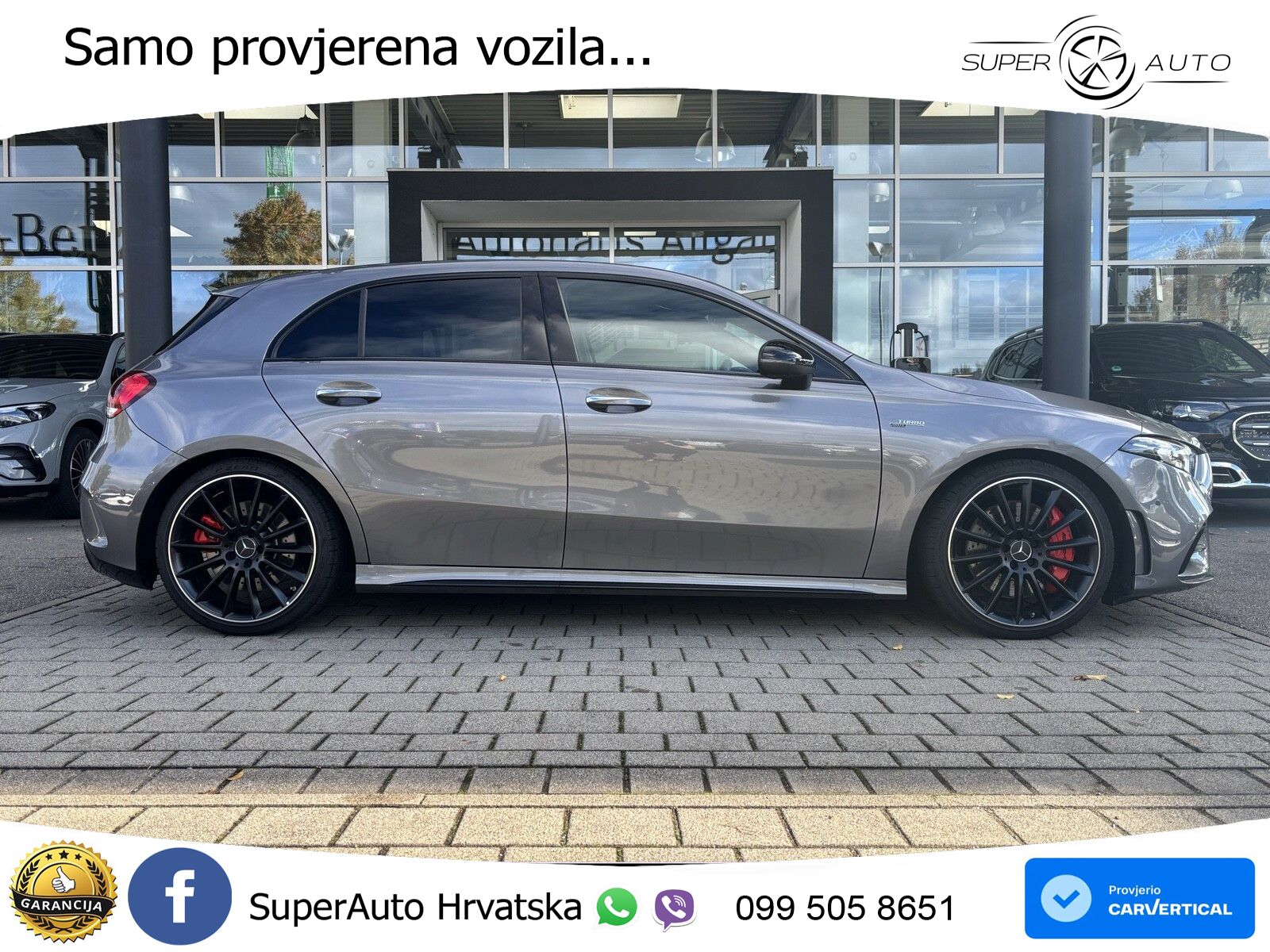 Mercedes-Benz AMG A 35 4MATIC AMG SPEEDSHIFT DCT ACC+HEAD+GR SJED+360+PANO