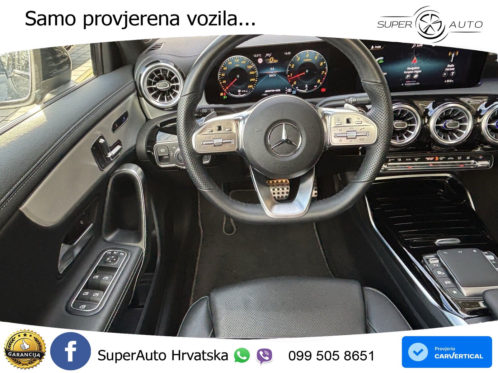 Mercedes-Benz AMG A 35 4MATIC AMG SPEEDSHIFT DCT ACC+HEAD+GR SJED+360+PANO