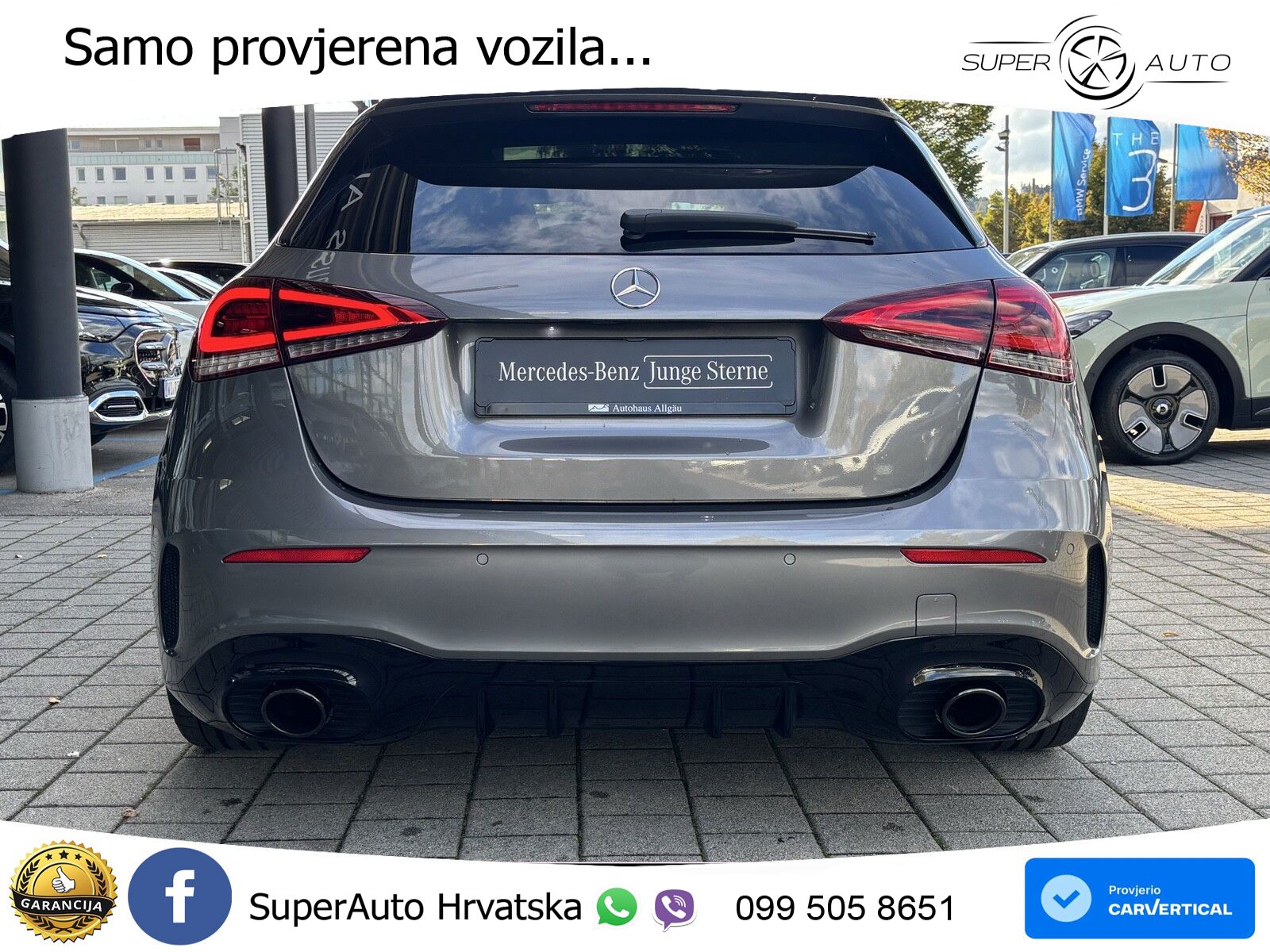Mercedes-Benz AMG A 35 4MATIC AMG SPEEDSHIFT DCT ACC+HEAD+GR SJED+360+PANO