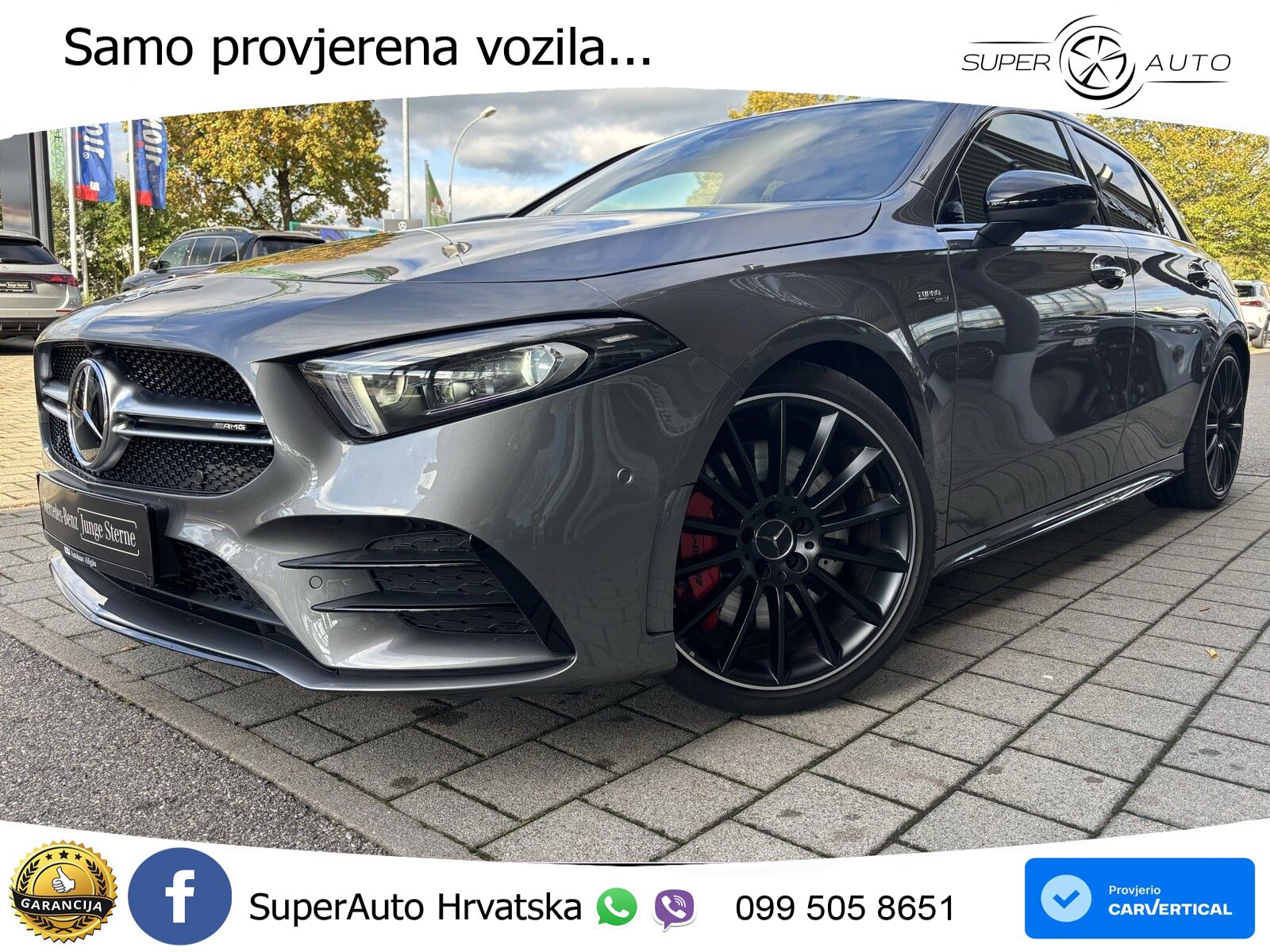 Mercedes-Benz AMG A 35 4MATIC AMG SPEEDSHIFT DCT ACC+HEAD+GR SJED+360+PANO
