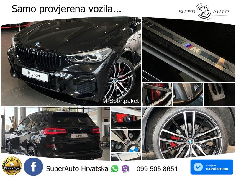 BMW X5 30d (286 KS) xDrive Steptronic M Sport LED+GR SJED+ACC