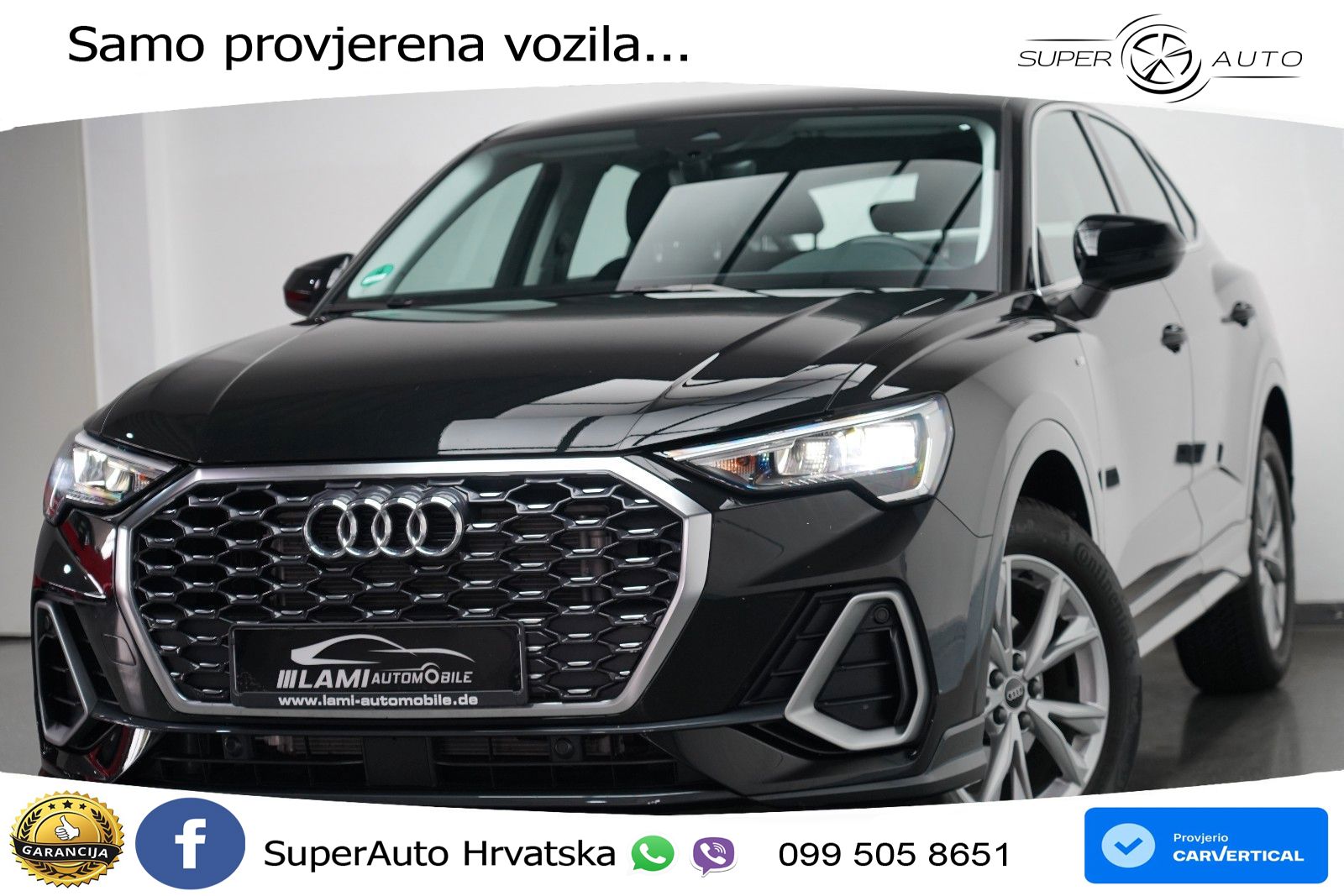 Audi Q3 II Sportback 35 TFSI (150 KS) S tronic S line