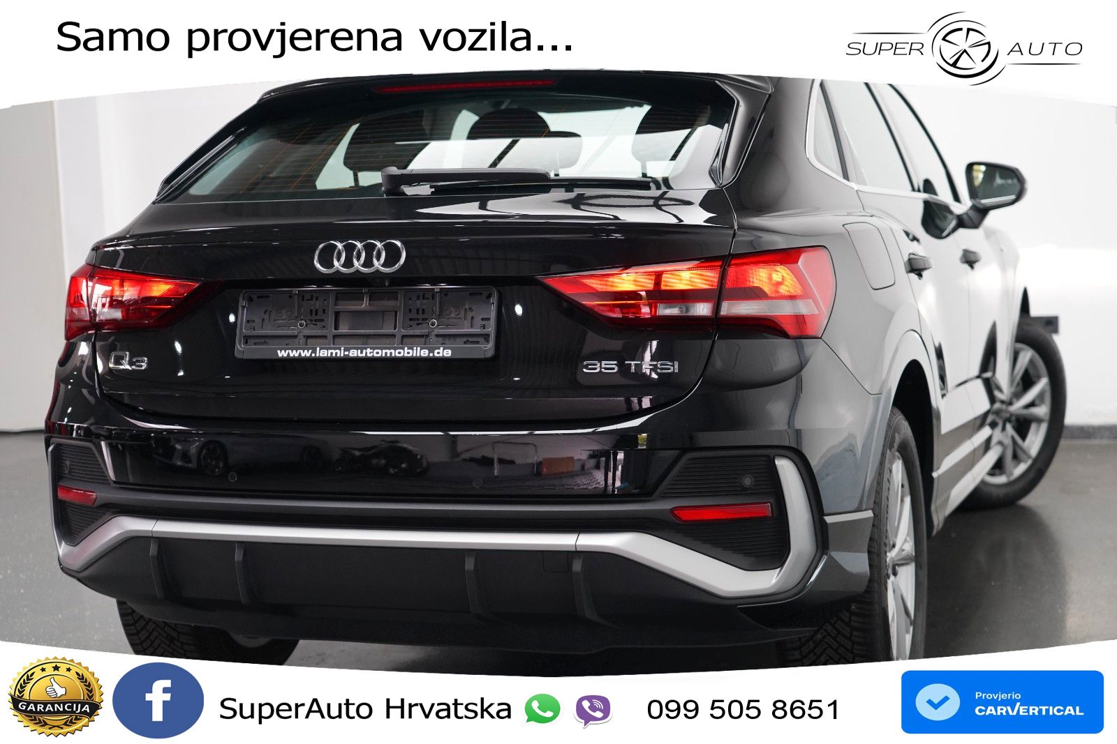 Audi Q3 II Sportback 35 TFSI (150 KS) S tronic S line