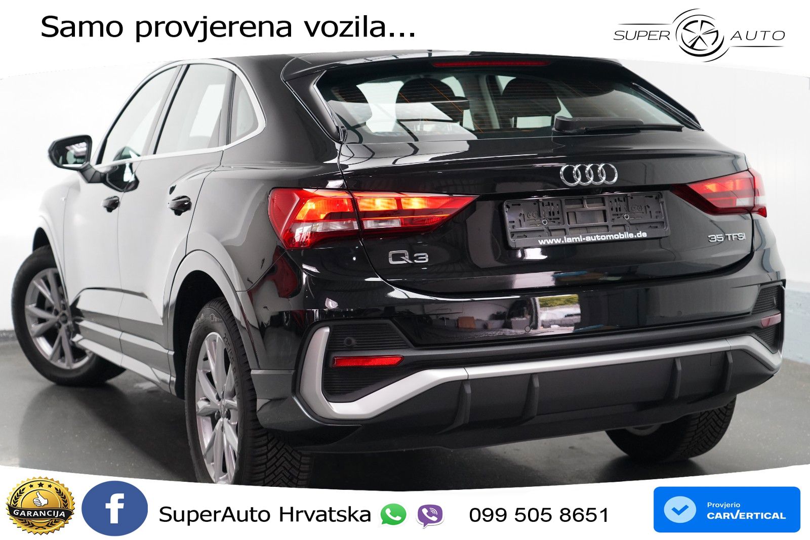 Audi Q3 II Sportback 35 TFSI (150 KS) S tronic S line