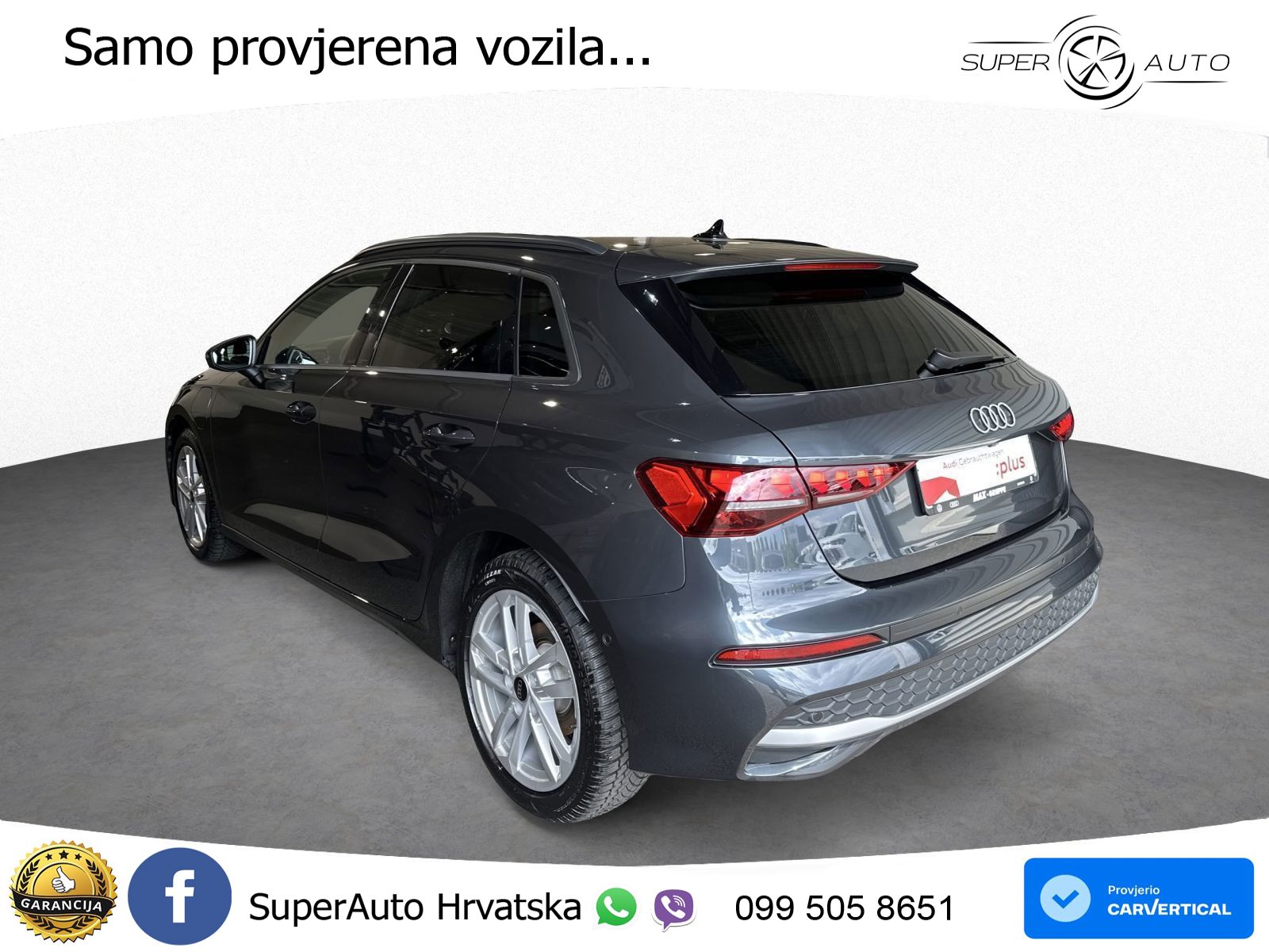 Audi A3 Sportback 40 TFSI e (204 KS) Plug-in Hybrid S tronic LED+GR SJED+ACC