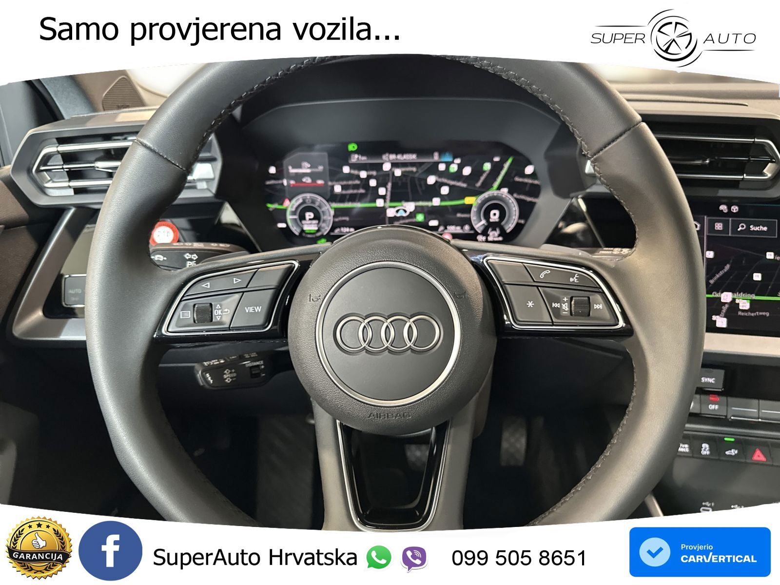 Audi A3 Sportback 40 TFSI e (204 KS) Plug-in Hybrid S tronic LED+GR SJED+ACC
