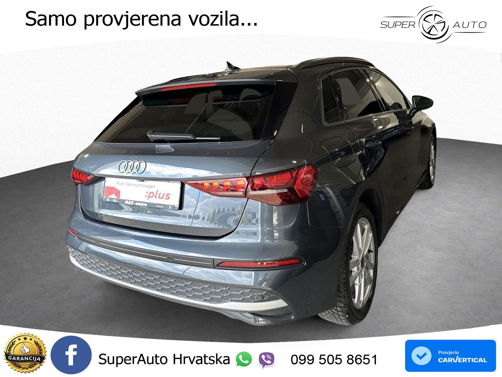 Audi A3 Sportback 40 TFSI e (204 KS) Plug-in Hybrid S tronic LED+GR SJED+ACC