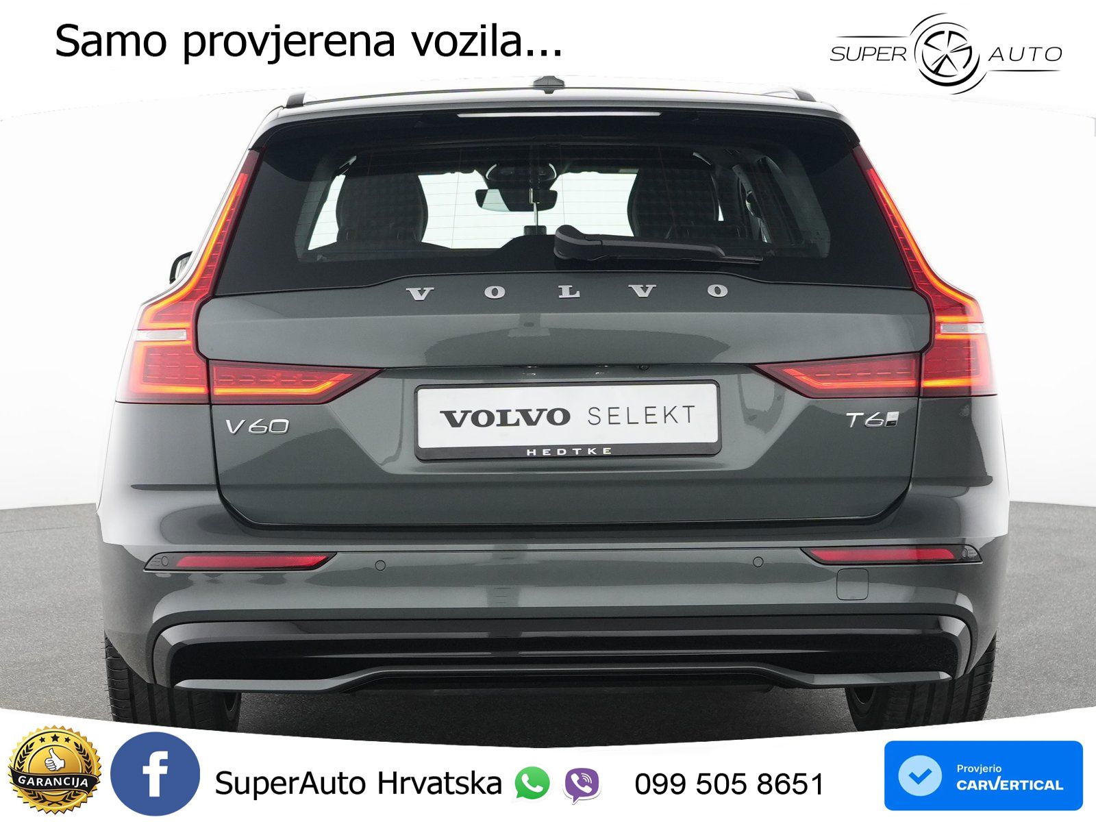 Volvo V60 2.0 T6 AWD Geartronic LED+GR SJED+ACC
