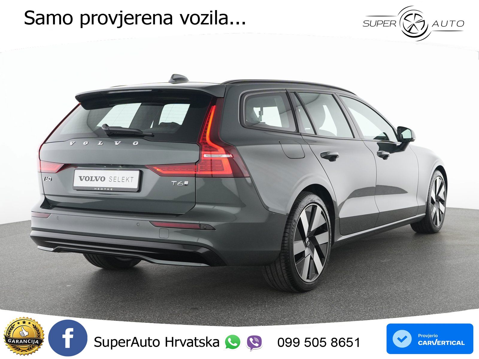 Volvo V60 2.0 T6 AWD Geartronic LED+GR SJED+ACC