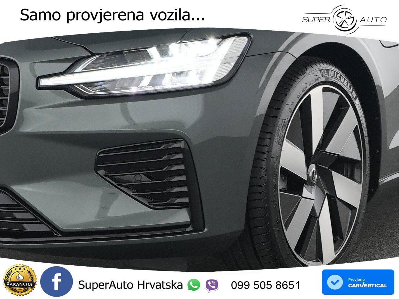 Volvo V60 2.0 T6 AWD Geartronic LED+GR SJED+ACC
