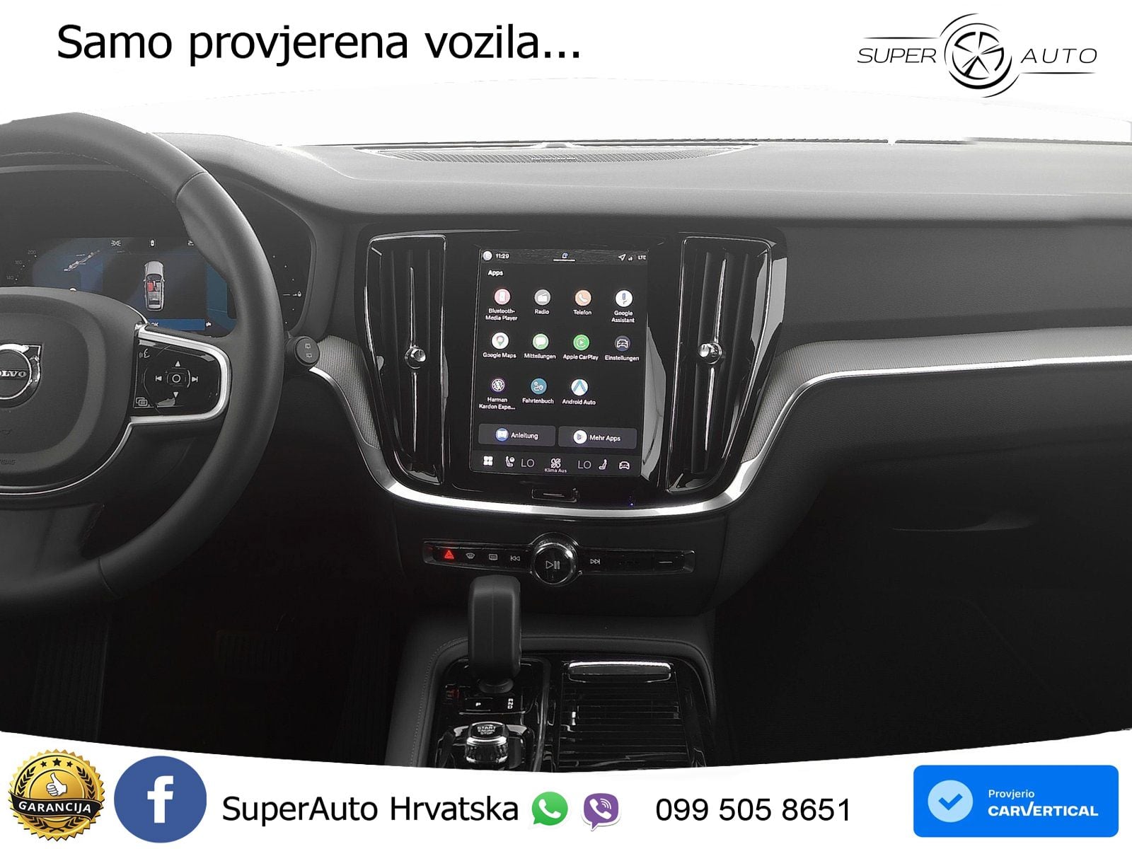 Volvo V60 2.0 T6 AWD Geartronic LED+GR SJED+ACC