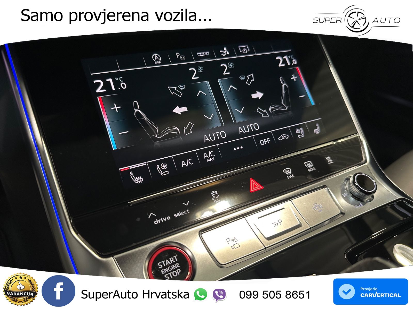 Audi RS7 4.0 TFSI V8 performance (630 KS) quattro tiptronic LED+GR SJED+ACC