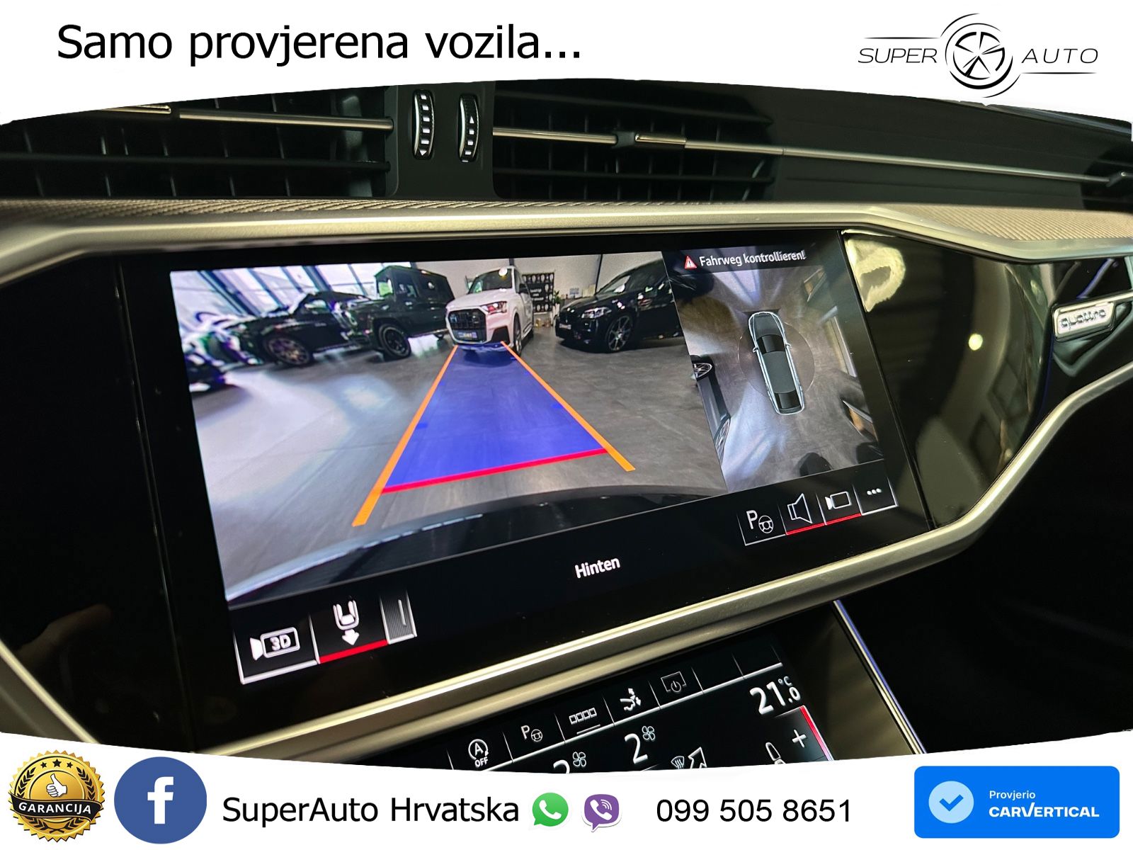 Audi RS7 4.0 TFSI V8 performance (630 KS) quattro tiptronic LED+GR SJED+ACC