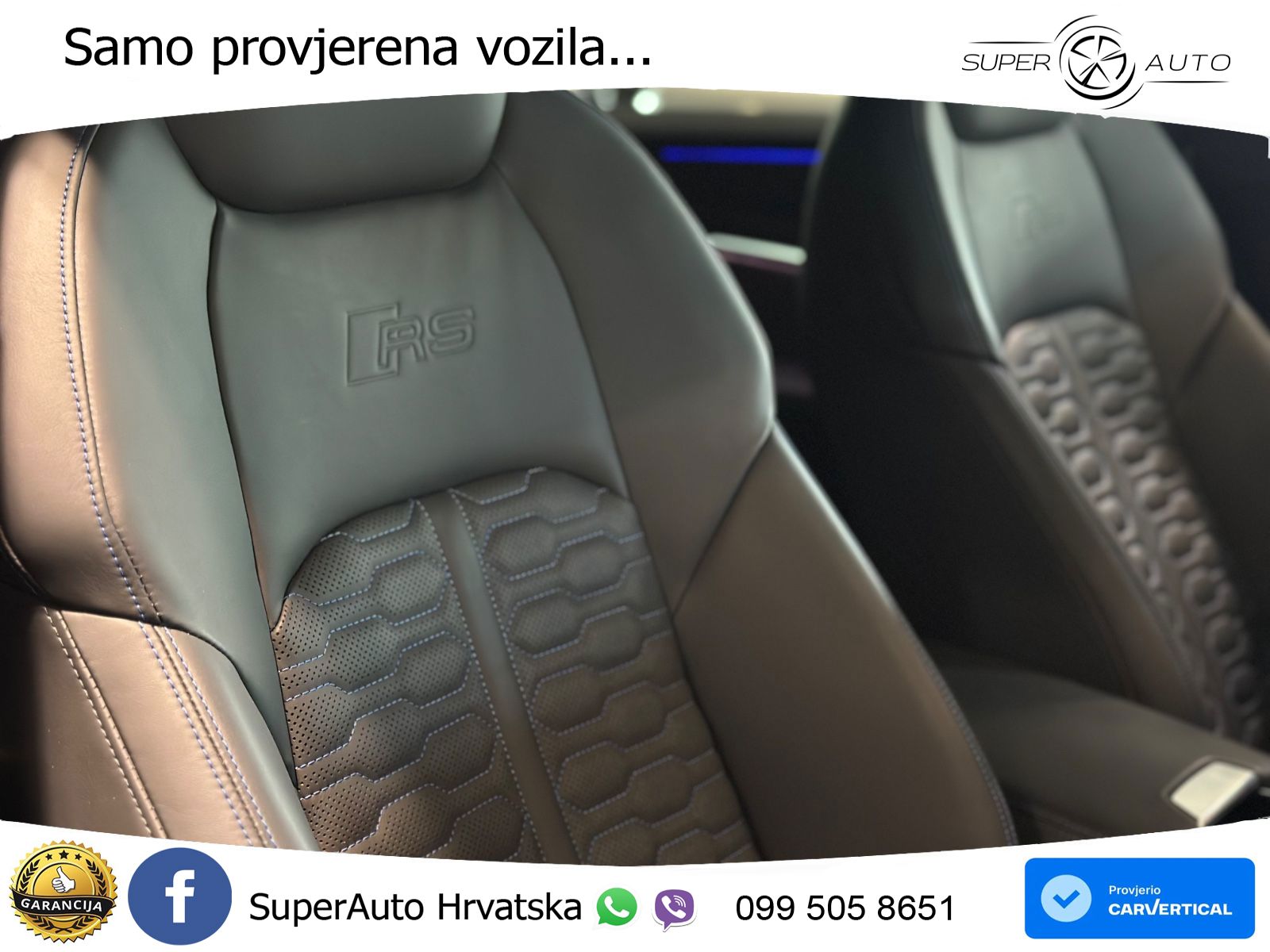 Audi RS7 4.0 TFSI V8 performance (630 KS) quattro tiptronic LED+GR SJED+ACC