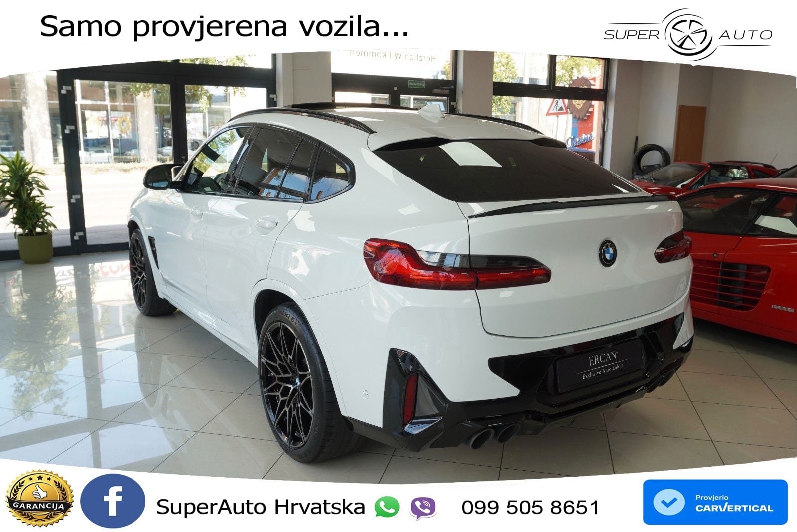 BMW X4 M Competition 3.0 (510 KS) xDrive Steptronic LED+GR SJED+ACC