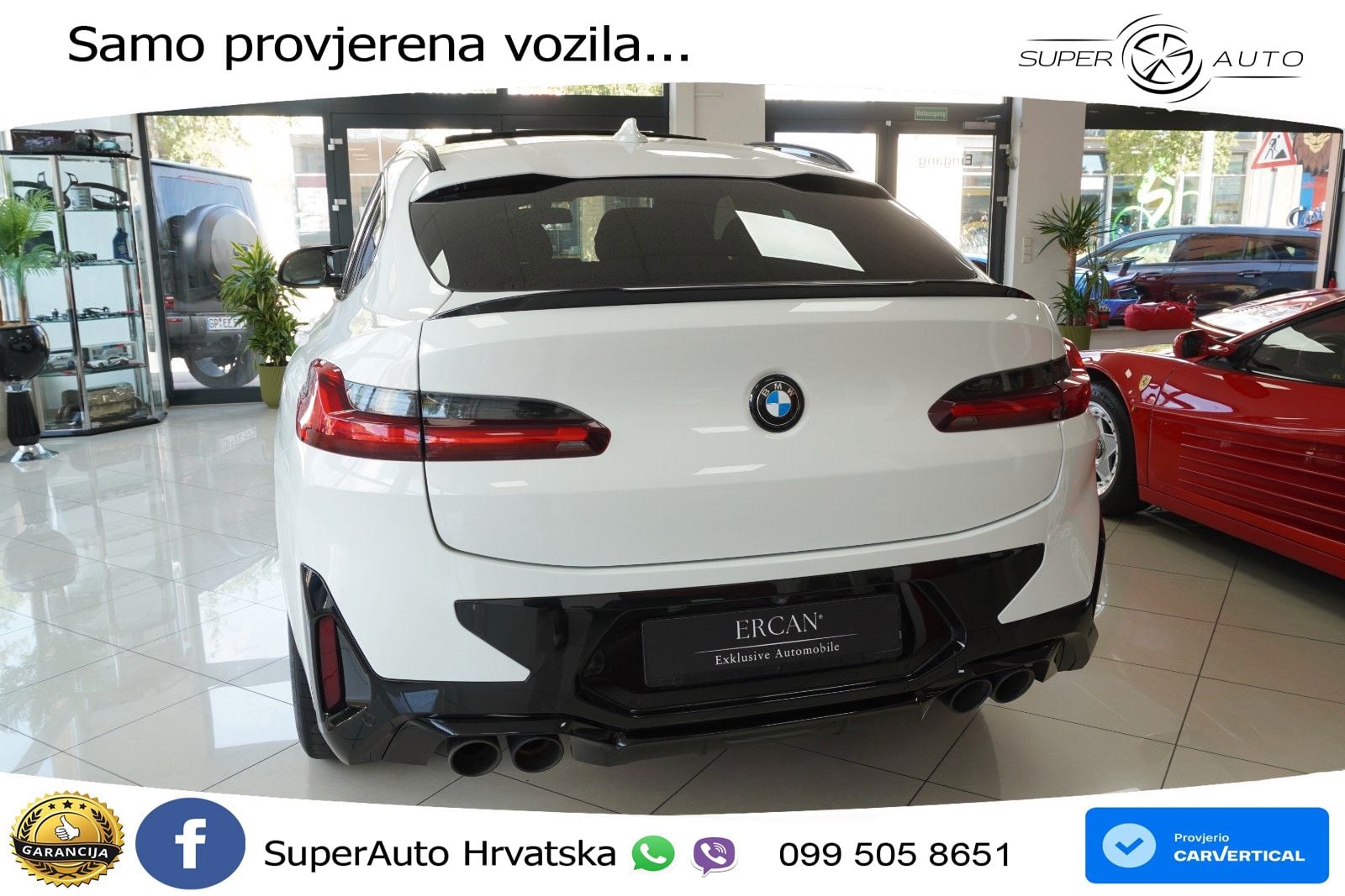 BMW X4 M Competition 3.0 (510 KS) xDrive Steptronic LED+GR SJED+ACC