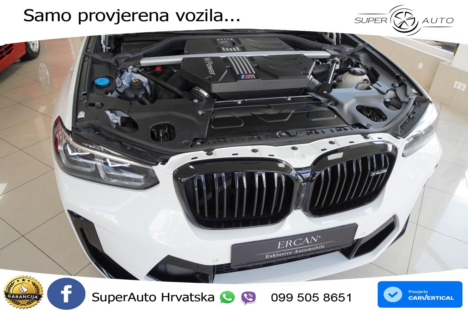 BMW X4 M Competition 3.0 (510 KS) xDrive Steptronic LED+GR SJED+ACC