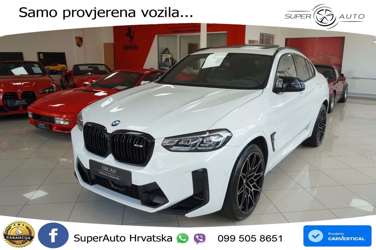 BMW X4 M Competition 3.0 (510 KS) xDrive Steptronic LED+GR SJED+ACC