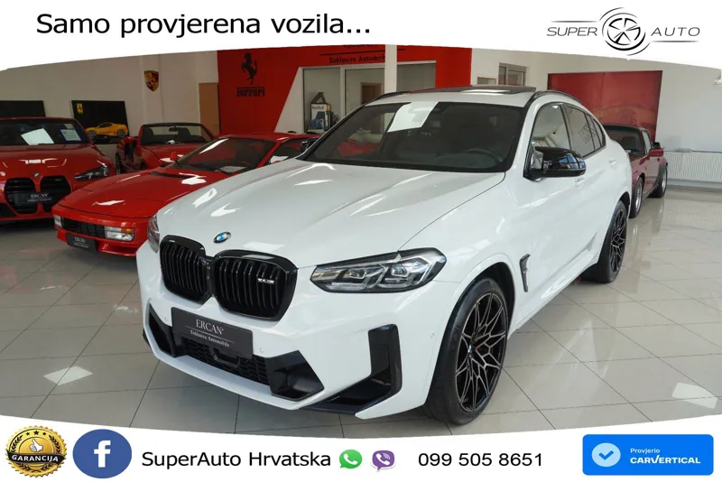 BMW X4 M Competition 3.0 (510 KS) xDrive Steptronic LED+GR SJED+ACC