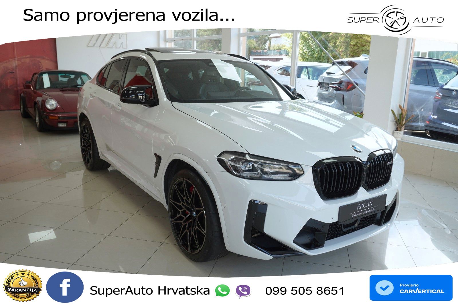 BMW X4 M Competition 3.0 (510 KS) xDrive Steptronic LED+GR SJED+ACC