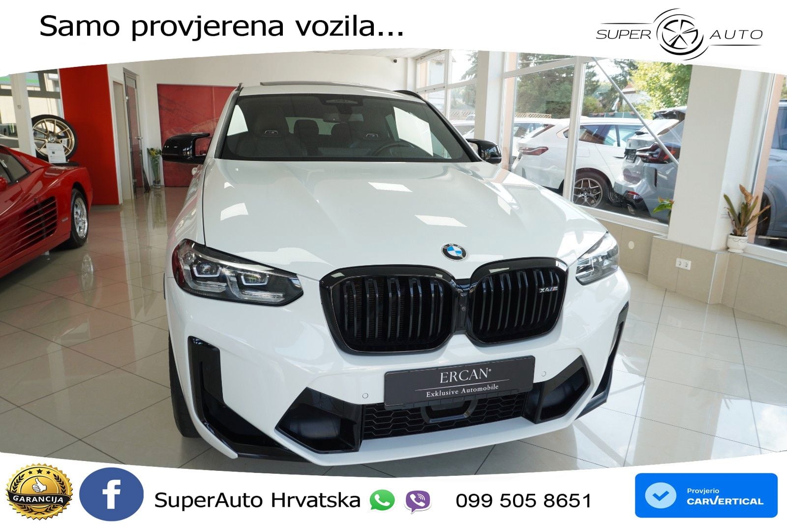 BMW X4 M Competition 3.0 (510 KS) xDrive Steptronic LED+GR SJED+ACC