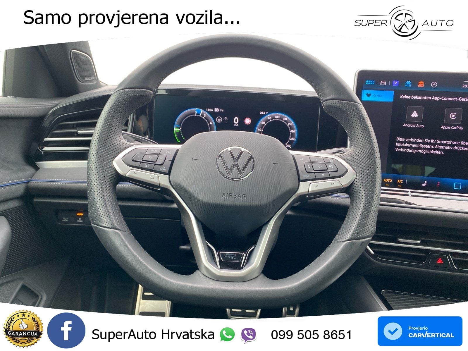 Volkswagen Passat Variant 1.5 TSI (204 KS) eHybrid DSG R-Line LED+GR SJED+ACC