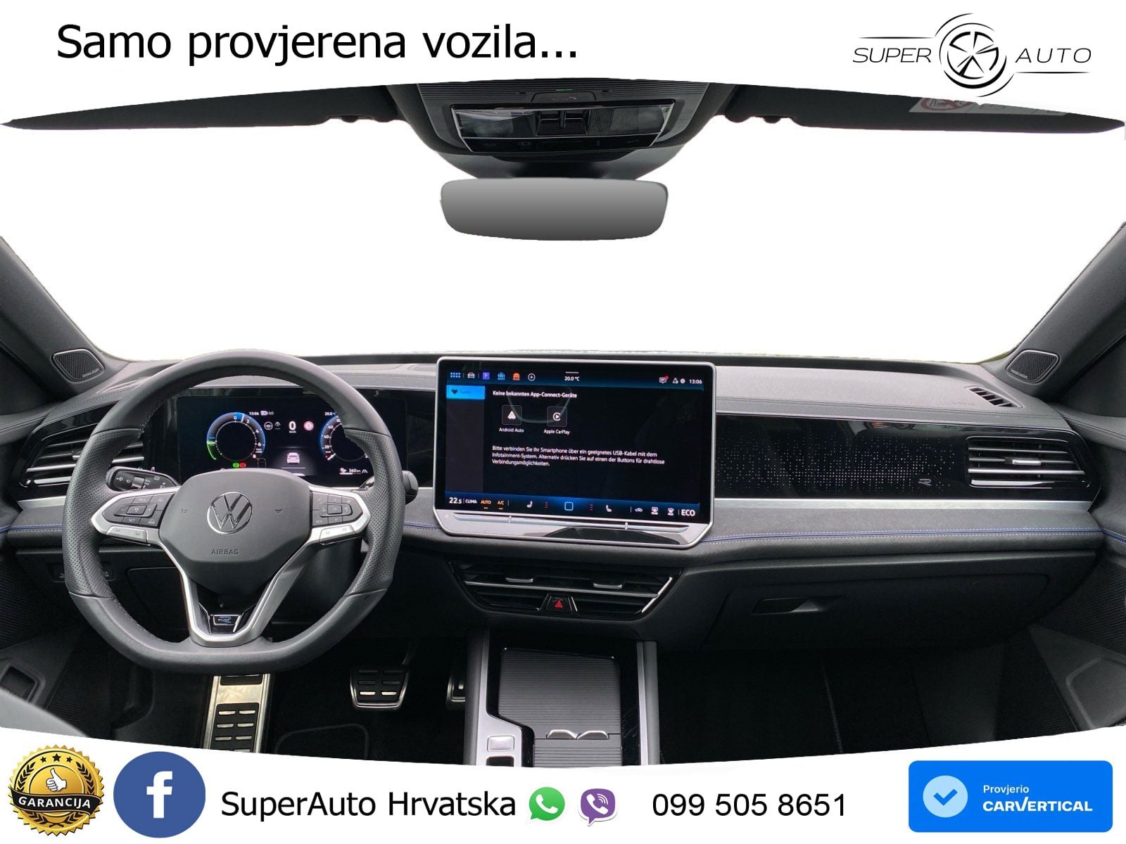Volkswagen Passat Variant 1.5 TSI (204 KS) eHybrid DSG R-Line LED+GR SJED+ACC