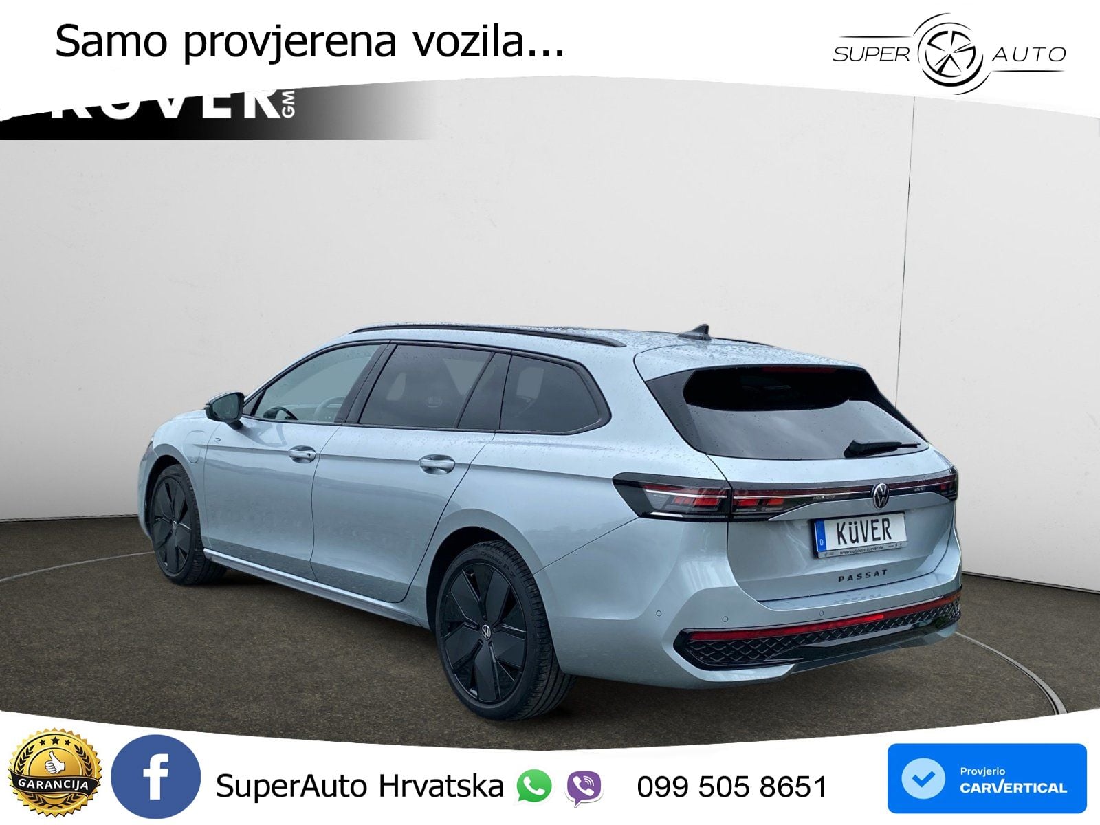 Volkswagen Passat Variant 1.5 TSI (204 KS) eHybrid DSG R-Line LED+GR SJED+ACC