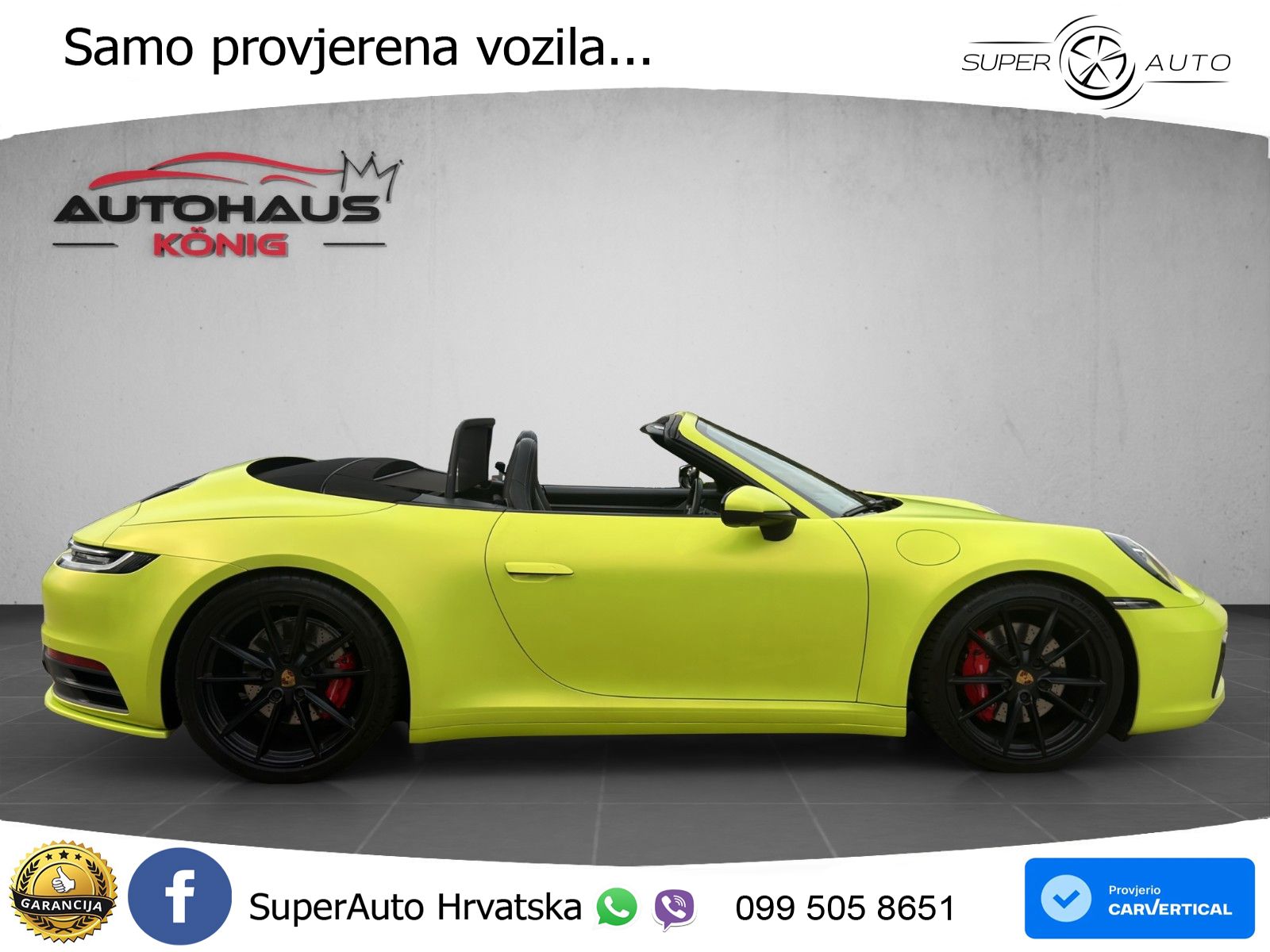 Porsche 911 Carrera 4S Cabriolet 3.0 (450 KS) PDK ZRAČNI+ACC+GR SJED+KAM