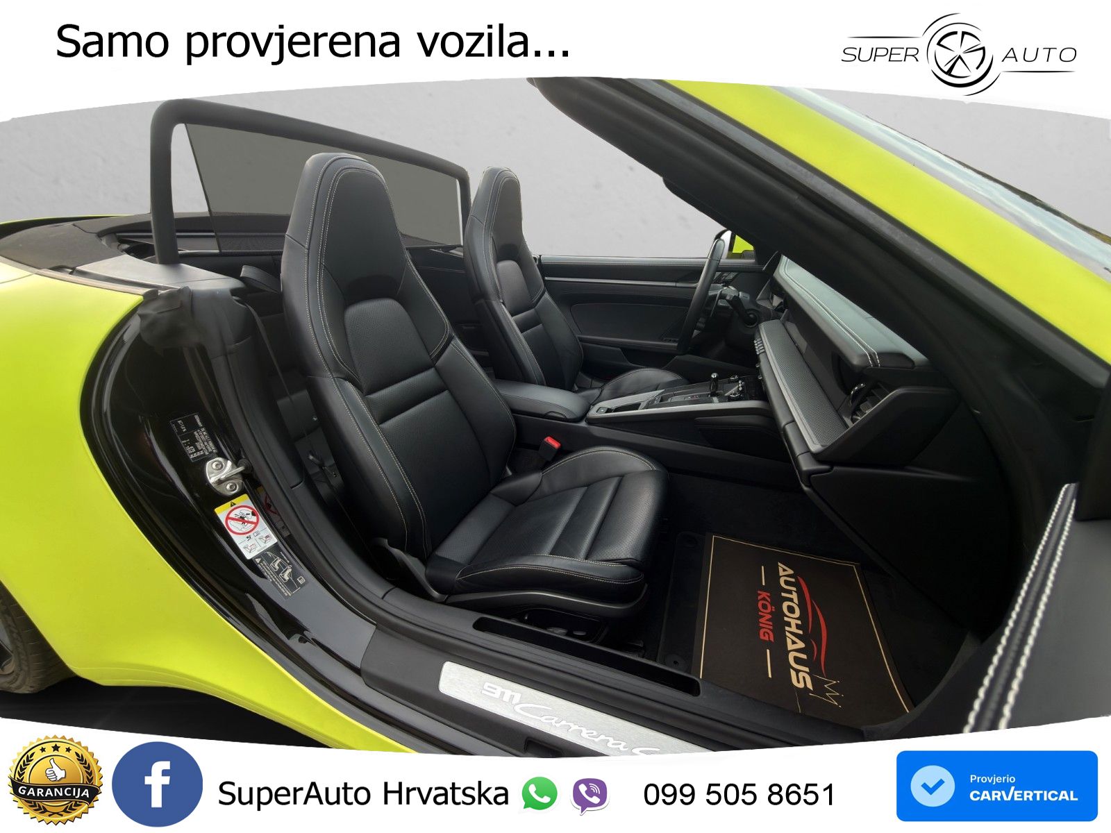 Porsche 911 Carrera 4S Cabriolet 3.0 (450 KS) PDK ZRAČNI+ACC+GR SJED+KAM