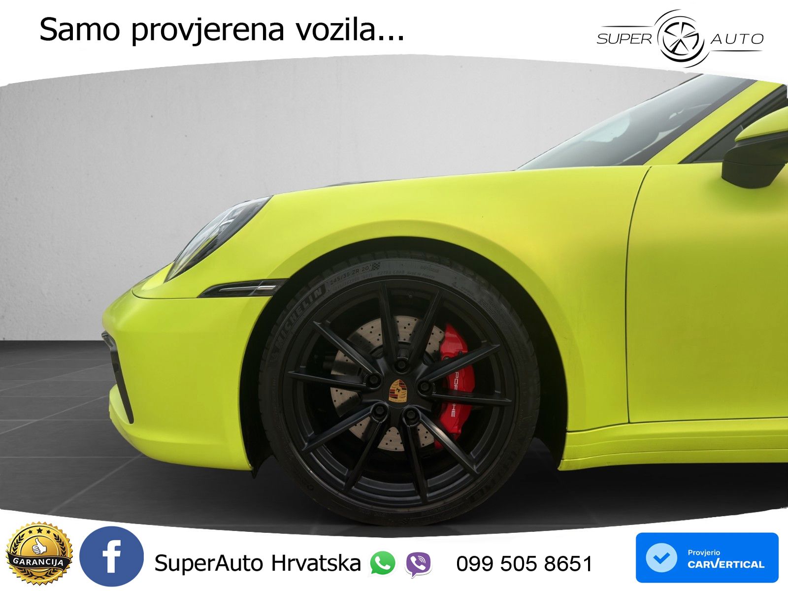 Porsche 911 Carrera 4S Cabriolet 3.0 (450 KS) PDK ZRAČNI+ACC+GR SJED+KAM
