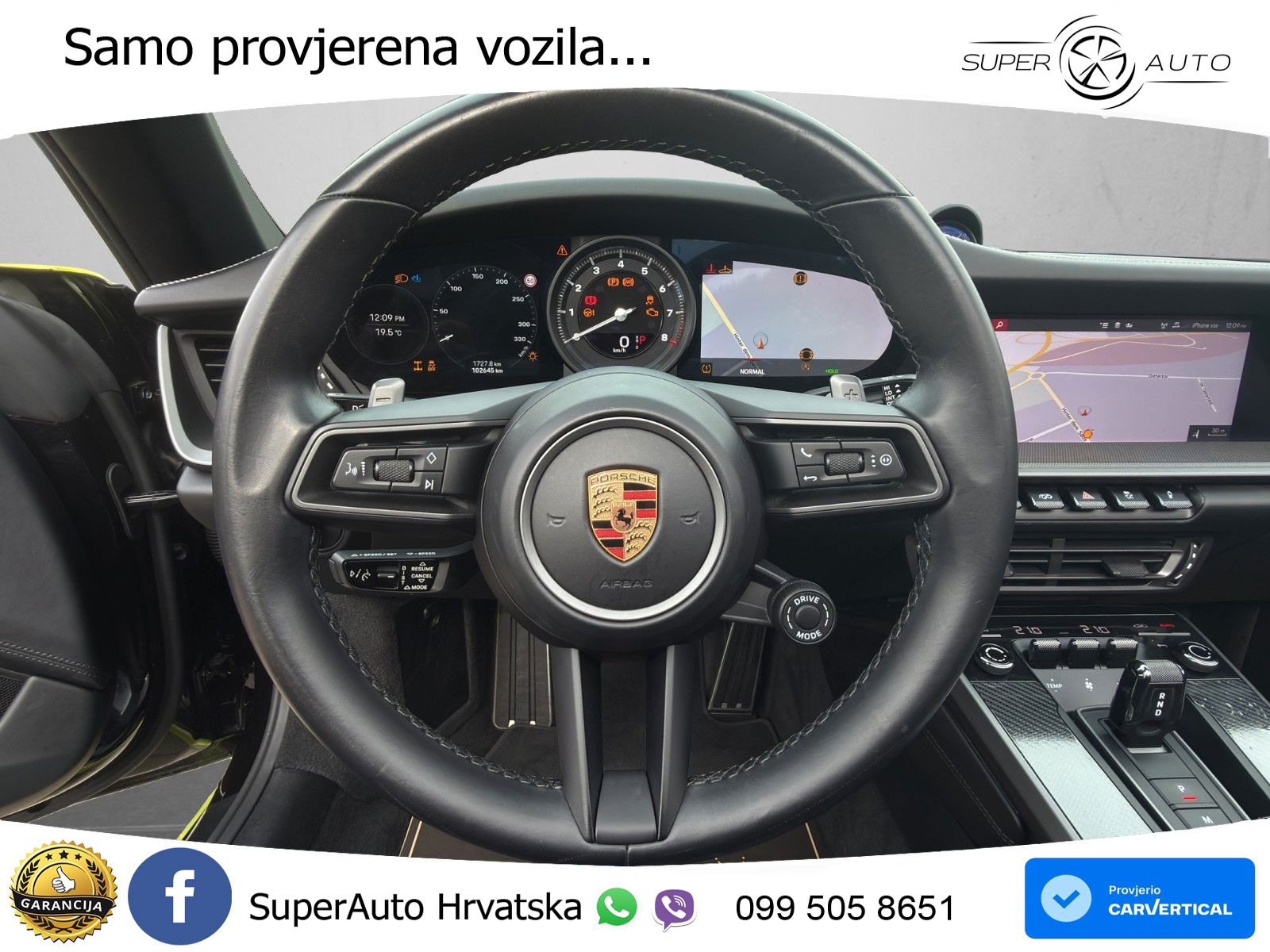 Porsche 911 Carrera 4S Cabriolet 3.0 (450 KS) PDK ZRAČNI+ACC+GR SJED+KAM