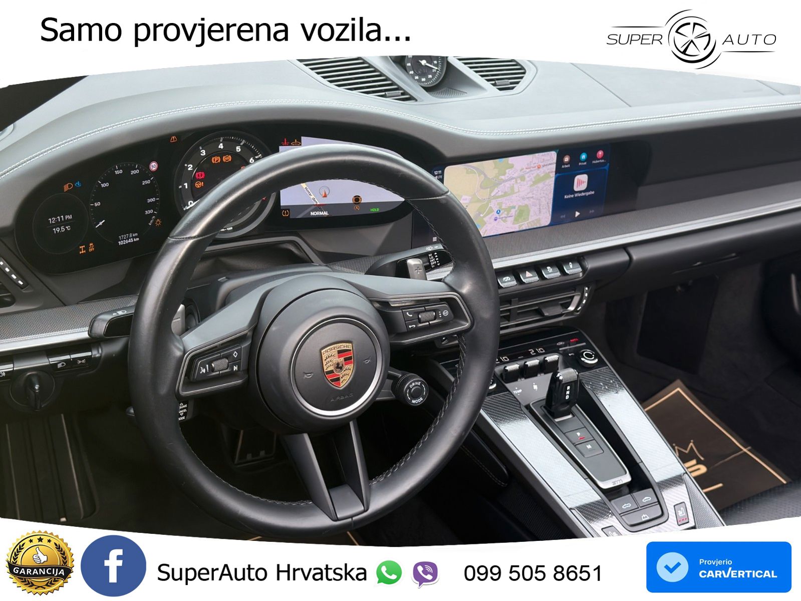 Porsche 911 Carrera 4S Cabriolet 3.0 (450 KS) PDK ZRAČNI+ACC+GR SJED+KAM