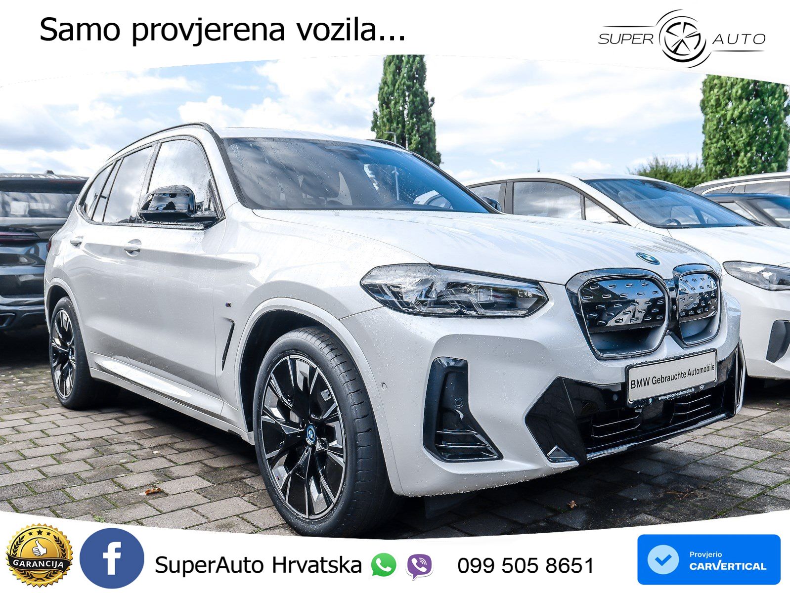 BMW iX3 80 kWh (286 KS)