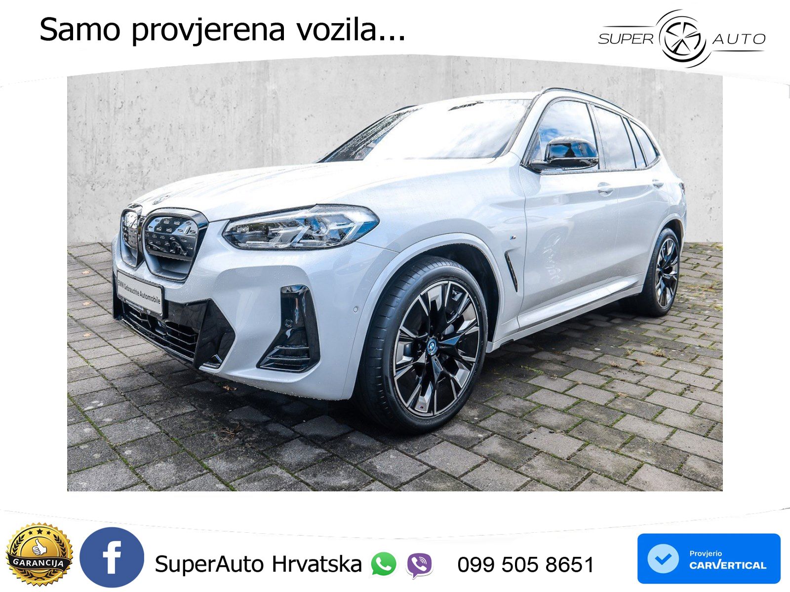 BMW iX3 80 kWh (286 KS)