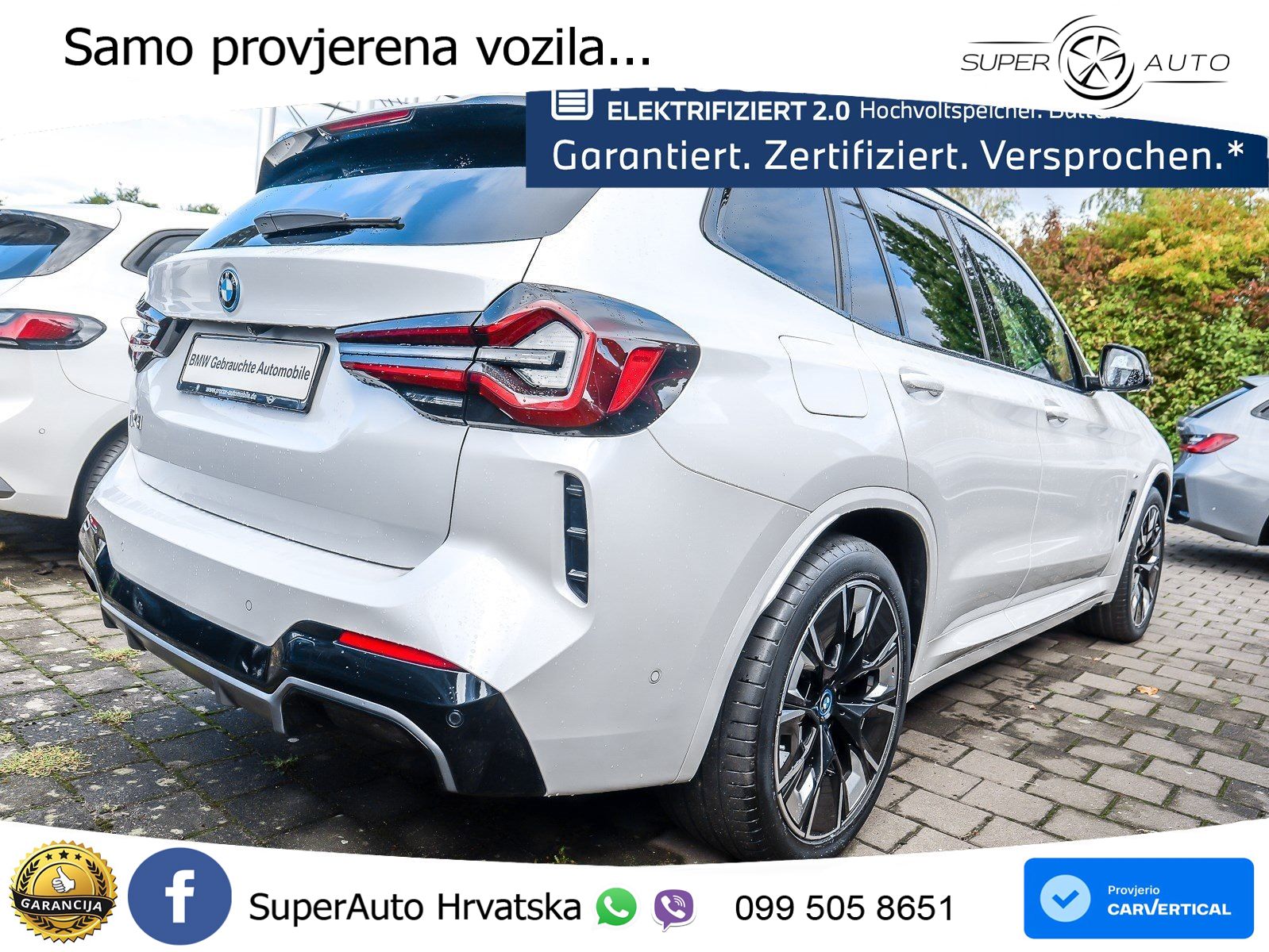 BMW iX3 80 kWh (286 KS)