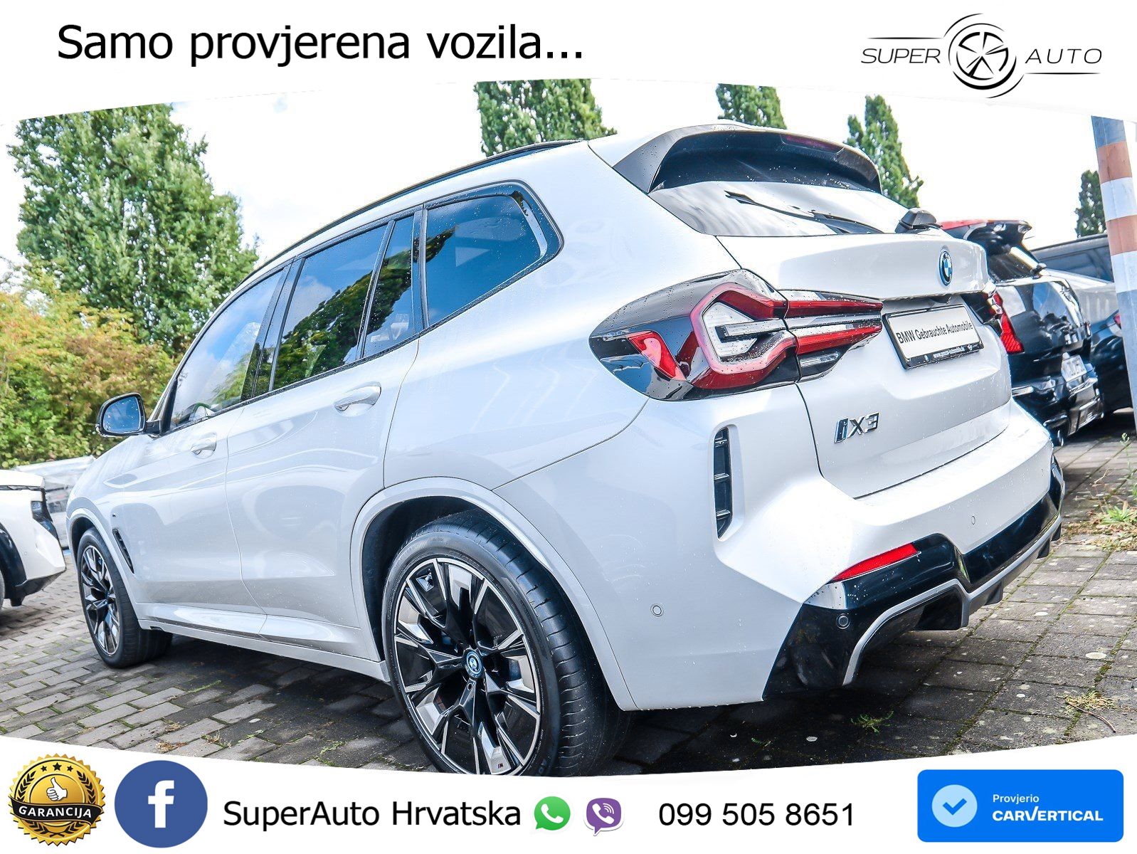 BMW iX3 80 kWh (286 KS)