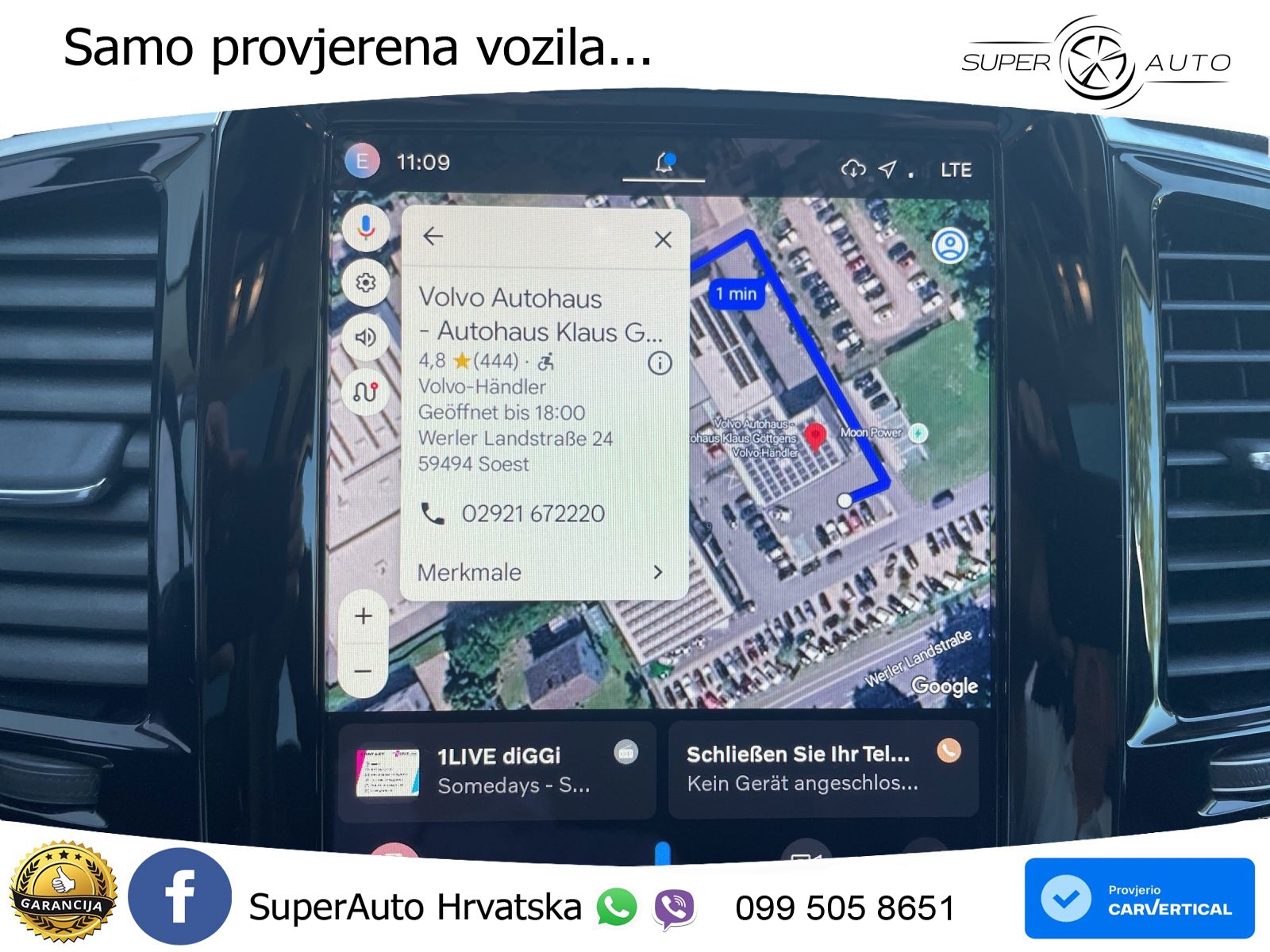 Volvo XC90 2.0 B5 Diesel AWD Automatic ZRAČNI+ACC+4xGR SJED+KAM