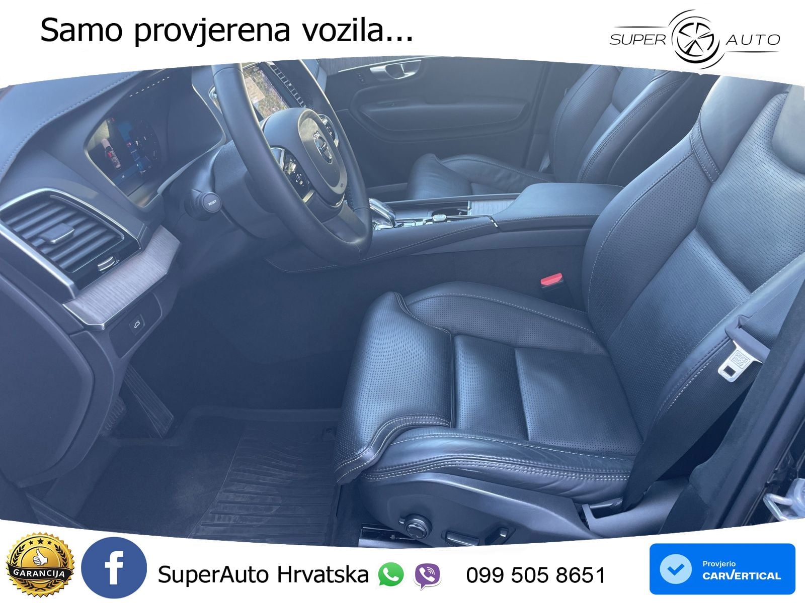 Volvo XC90 2.0 B5 Diesel AWD Automatic ZRAČNI+ACC+4xGR SJED+KAM