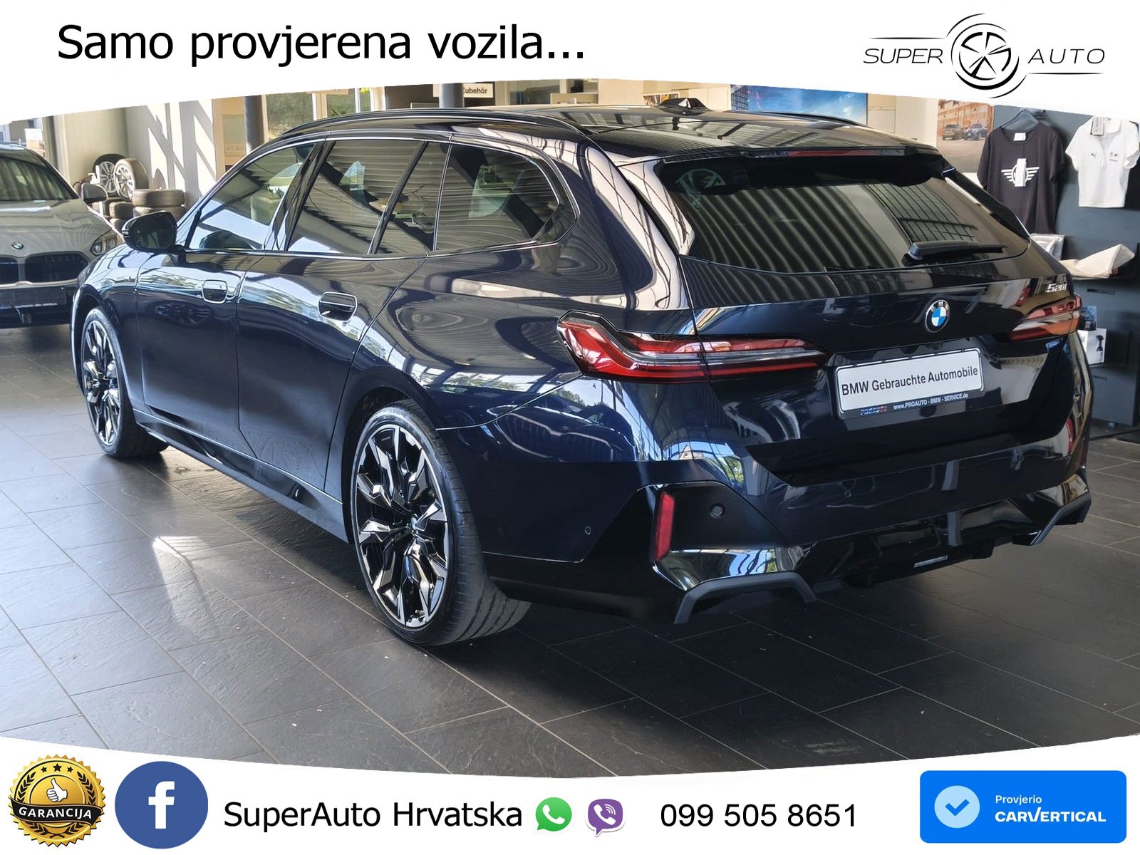 BMW 520i Touring (208 KS) Steptronic M Sport ACC+HEAD+GR SJED+360+PANO