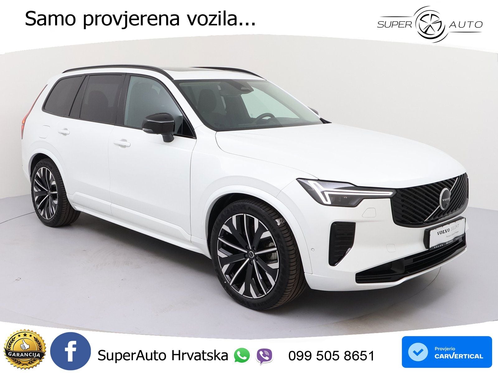 Volvo XC90 2.0 T8 AWD Automatic ACC+HEAD+4xGR SJED+360+PANO