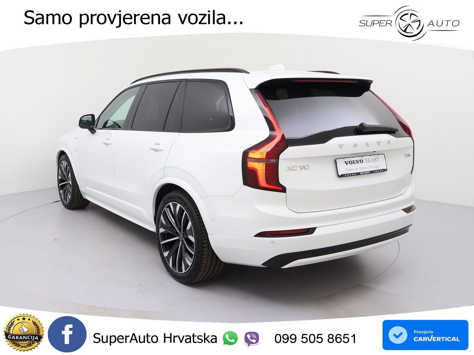 Volvo XC90 2.0 T8 AWD Automatic ACC+HEAD+4xGR SJED+360+PANO